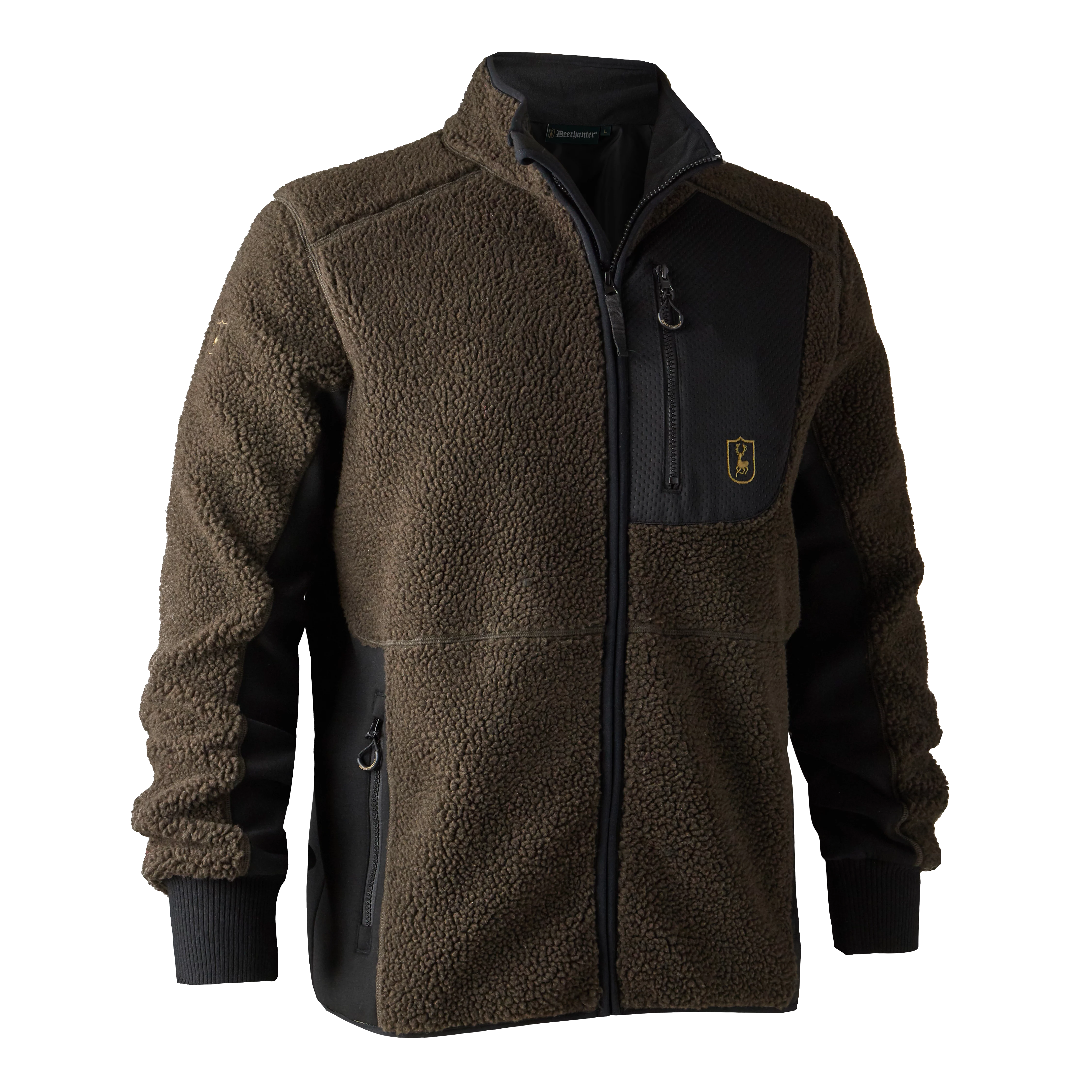 Rogaland Faserpelzjacke - Chocolate Brown