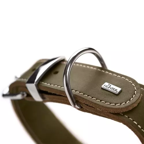 Hunter Halsband Aalborg Special Leder/Olivgrün Hunter Halsband Aalborg Special Leder/Olivgrün