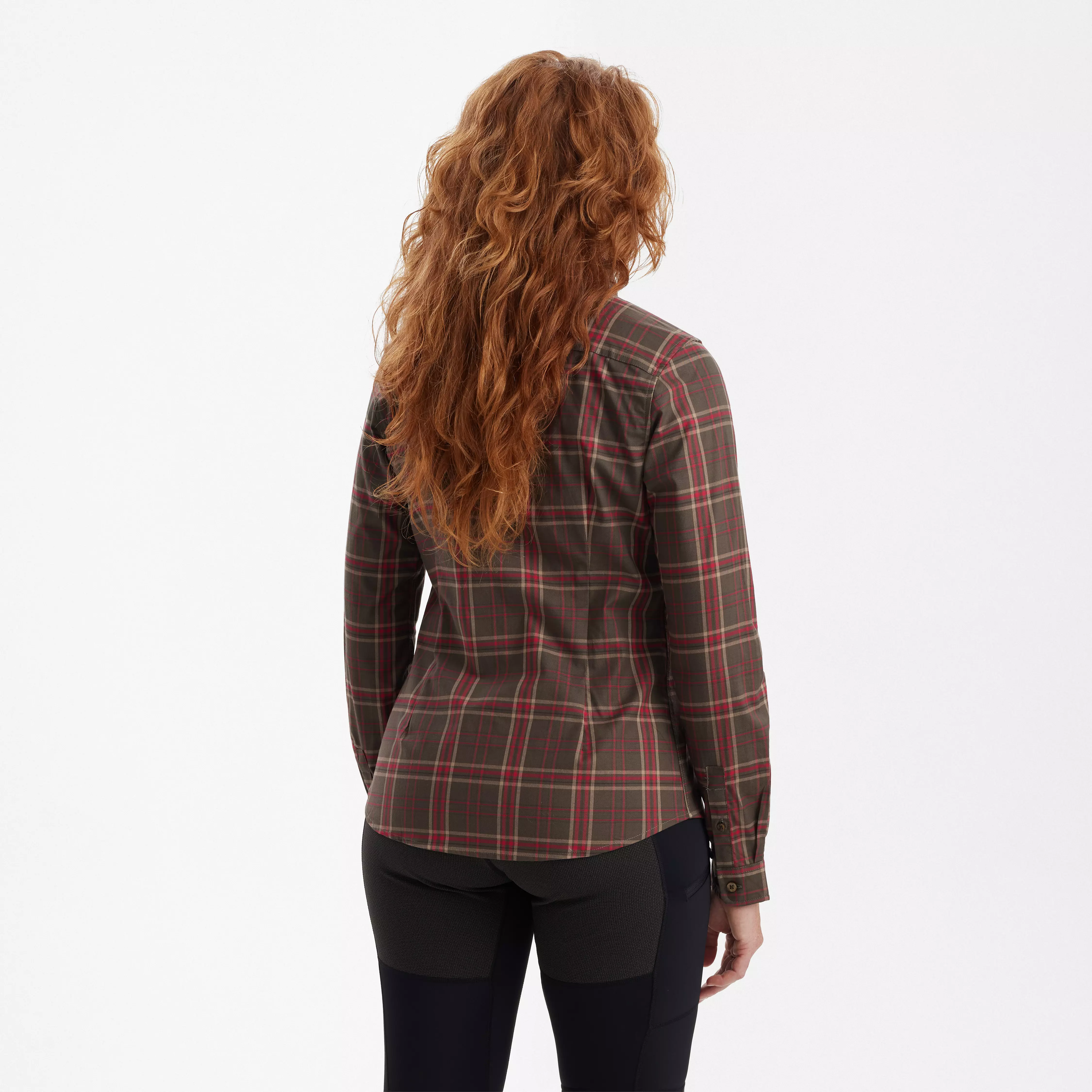 Lady Elena Hemd - Green Check