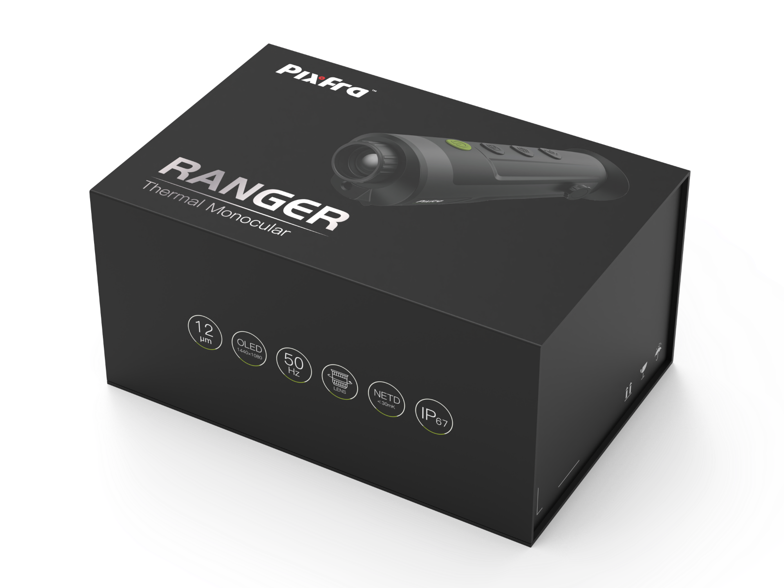 Wärmebildkombi PixFra Ranger R625 (Handgerät) & Chiron C425F (Vorsatzgerät) Wärmebildkombi PixFra Ranger R625 (Handgerät) & Chiron C425F (Vorsatzgerät)