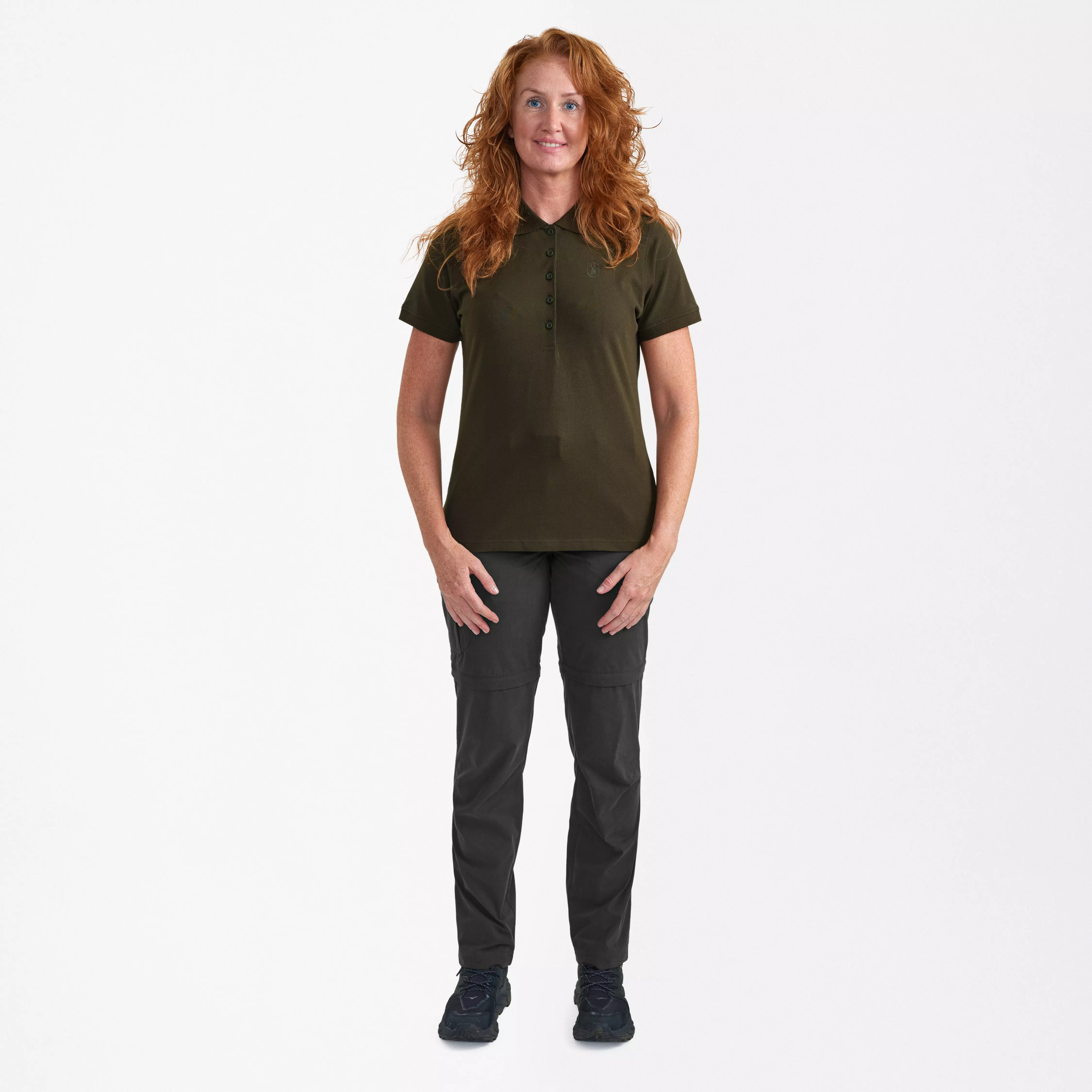 Lady Harriet Poloshirt - Deep Green