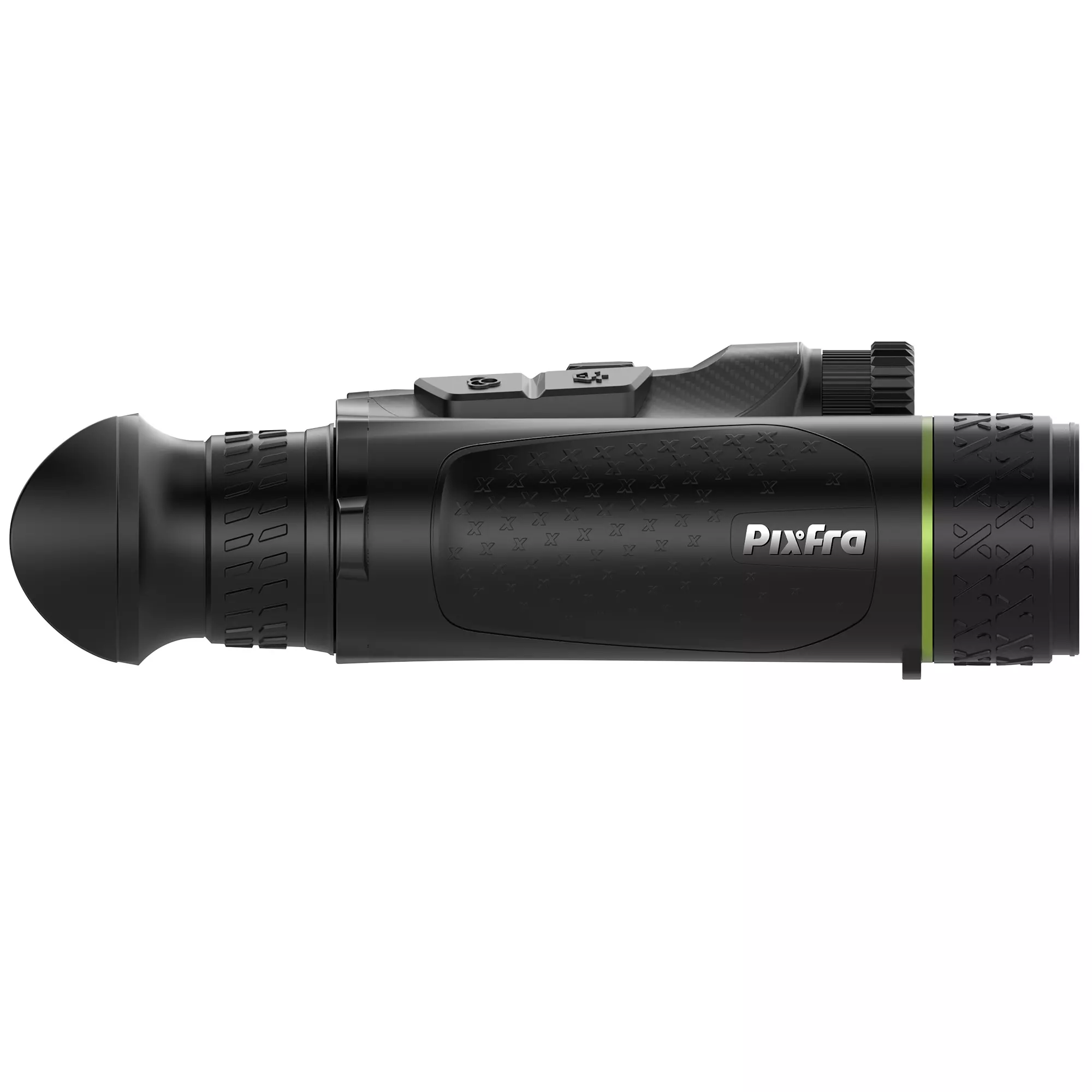 PIXFRA Draco D335-4K LRF Multispektrales 4-in-1 Wärmebildfernglas mit 4K-Nachtsichtkanal und Laser-Entfernungsmesser