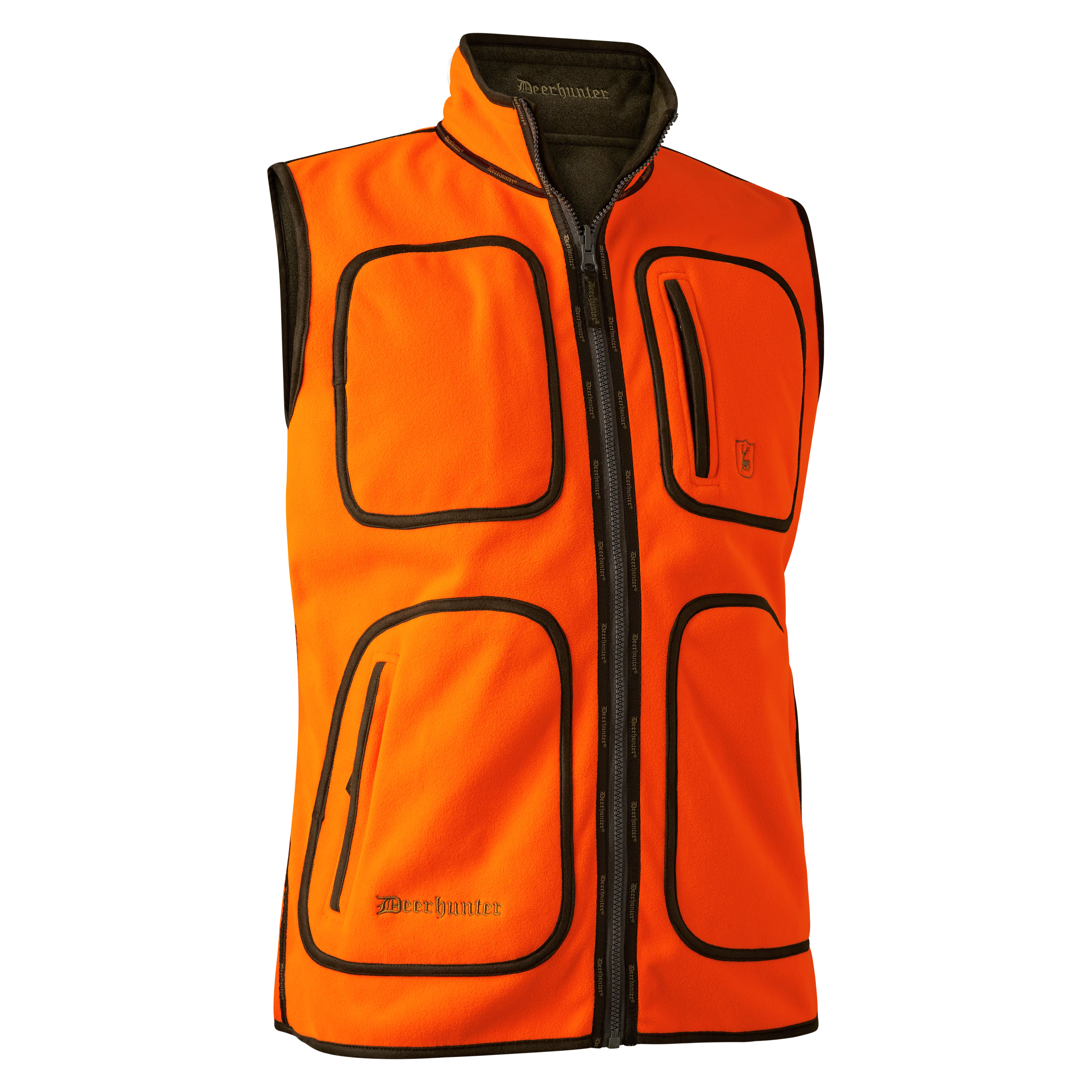 Gamekeeper Wendbare Fleece Weste - Safety Orange