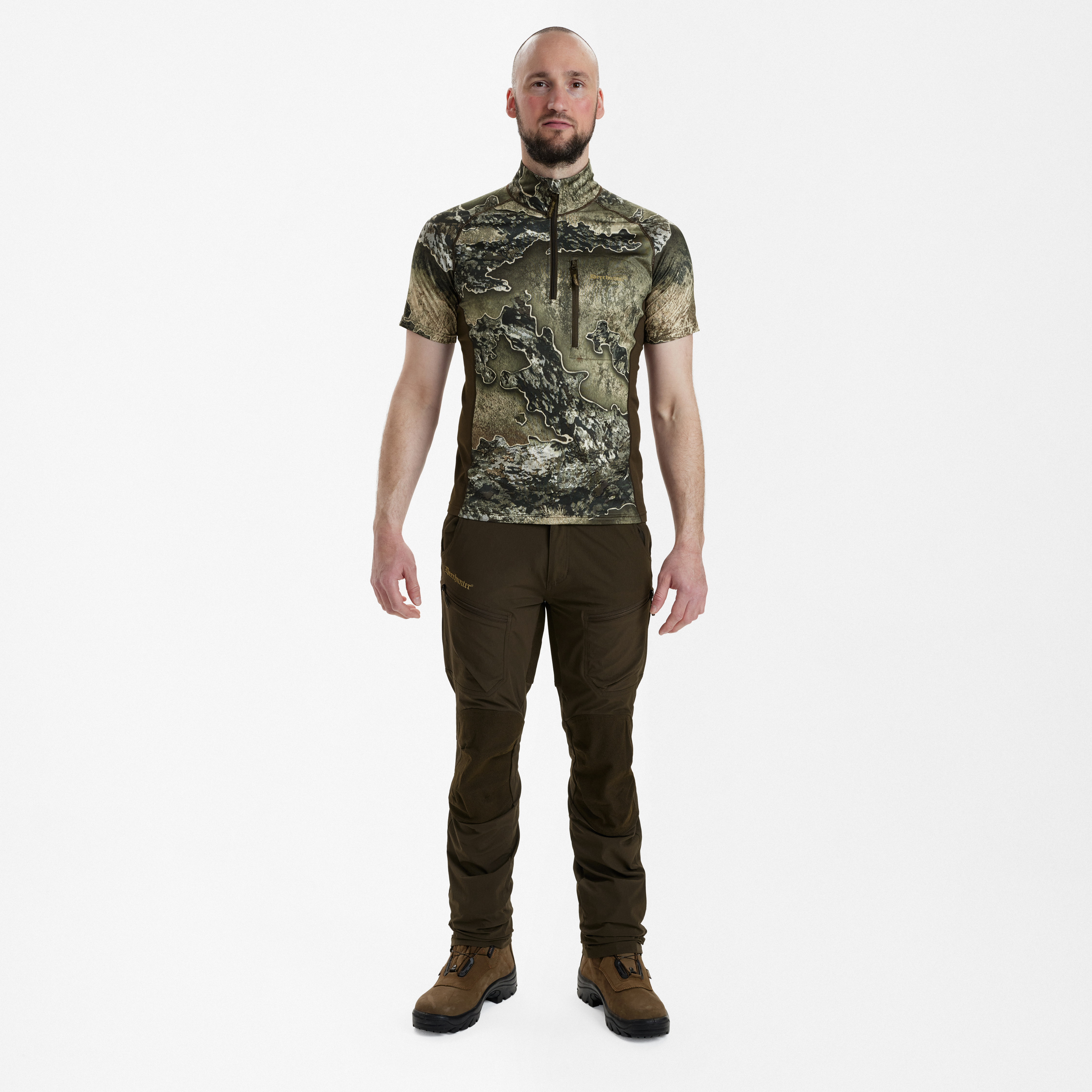 Excape Insulated T-Shirt mit RV-Kragen - REALTREE EXCAPE™