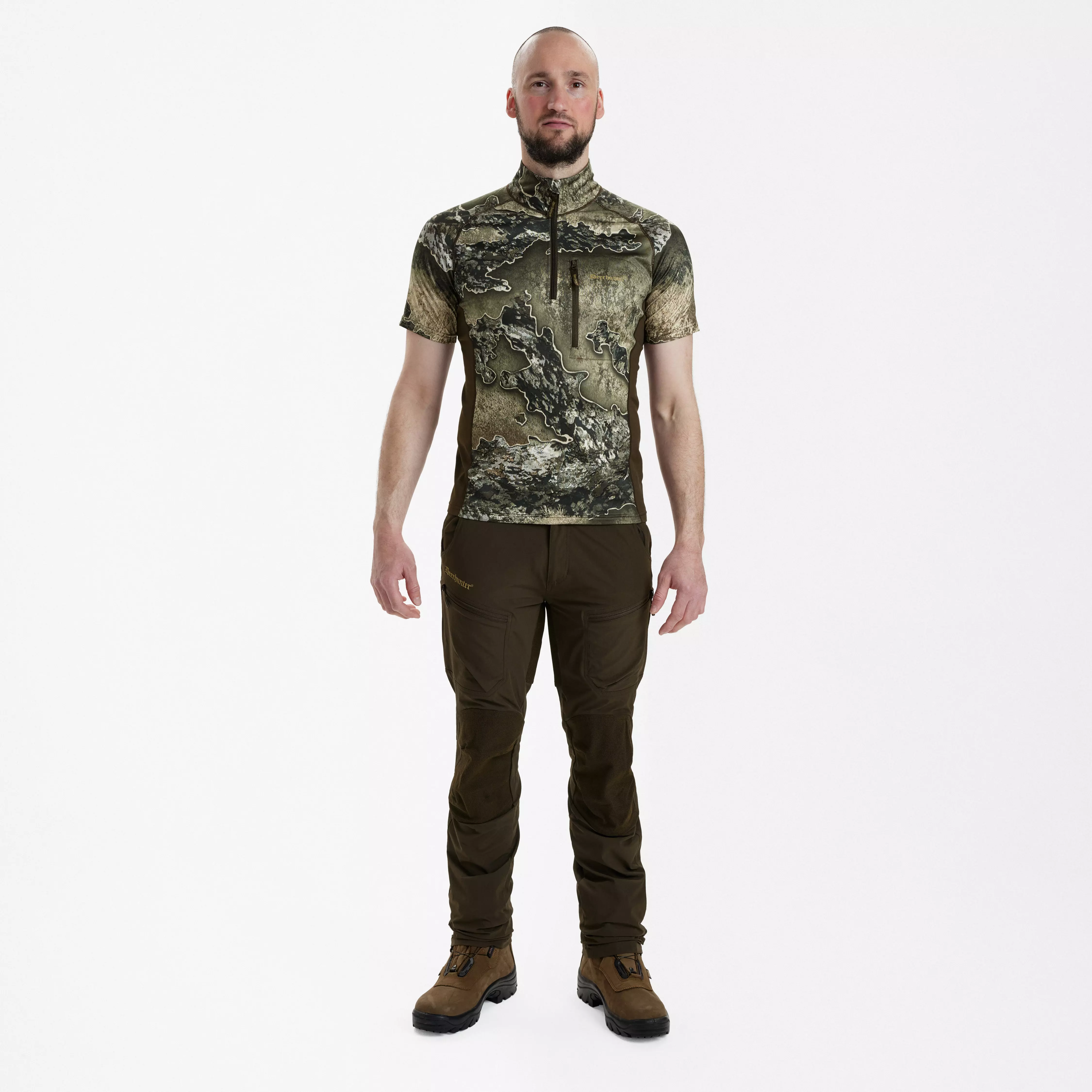 Excape Insulated T-Shirt mit RV-Kragen - REALTREE EXCAPE™ Excape Insulated T-Shirt mit RV-Kragen - REALTREE EXCAPE™