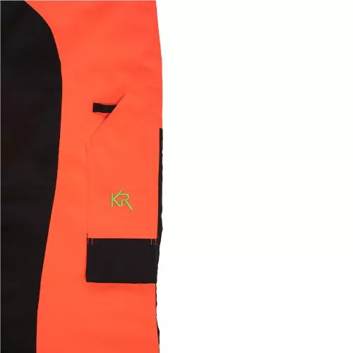 Kruedener Damen Keilerschutzhose Warnrot Kruedener Damen Keilerschutzhose Warnrot