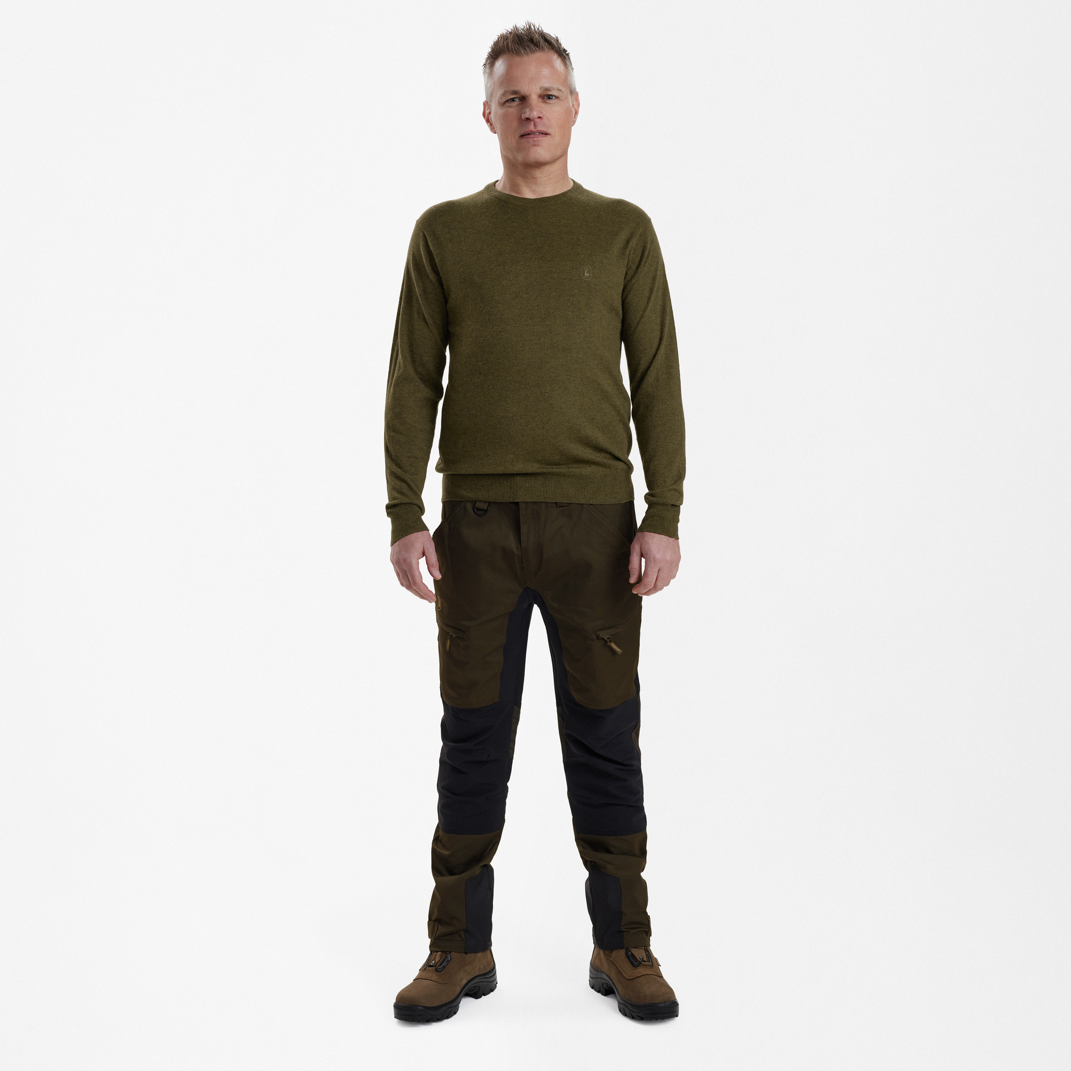 Kingston Pullover mit Rundhalsausschnitt - Cypress