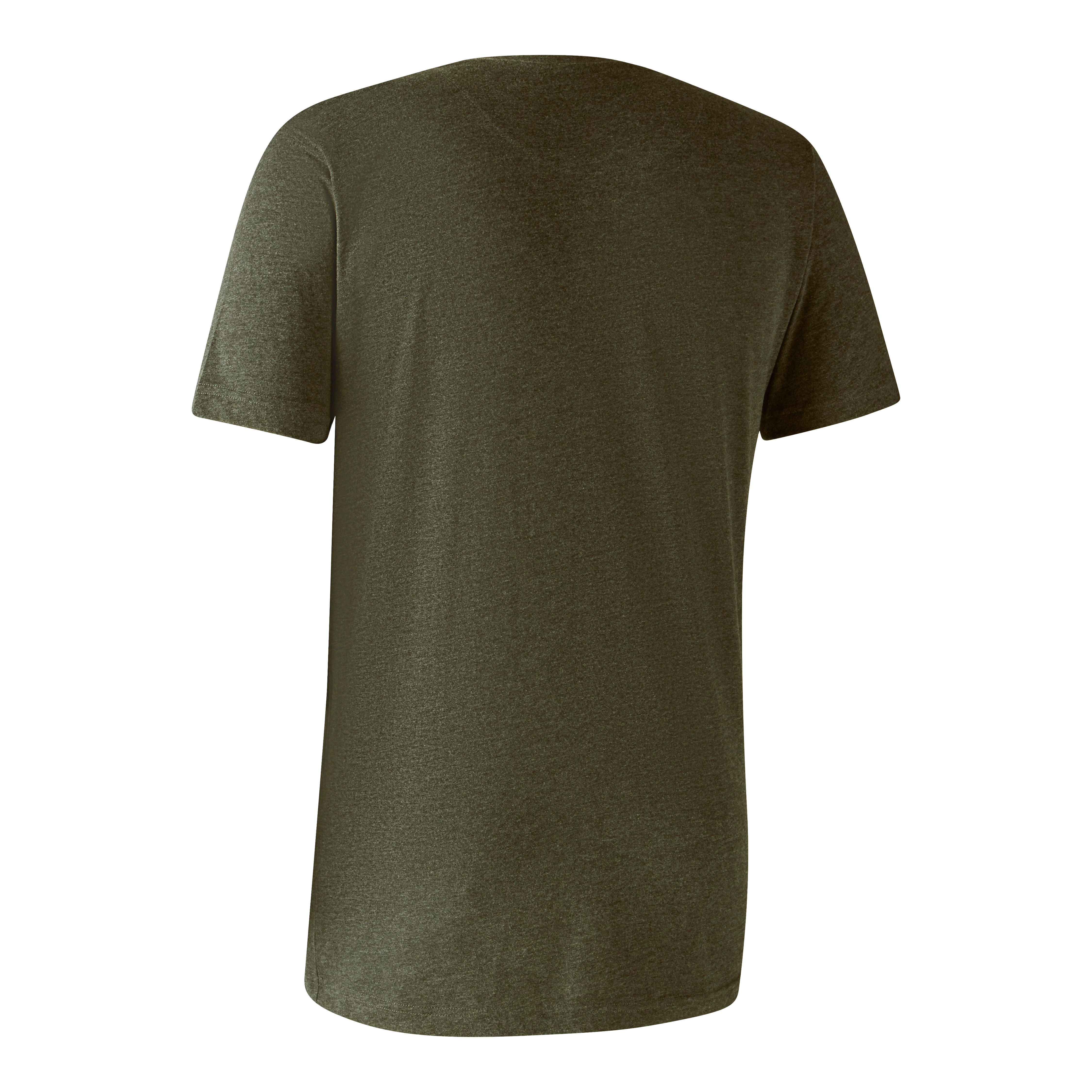 Basic T-Shirt im 2er-Pack - Adventure Green mel/Brown Leaf mel.