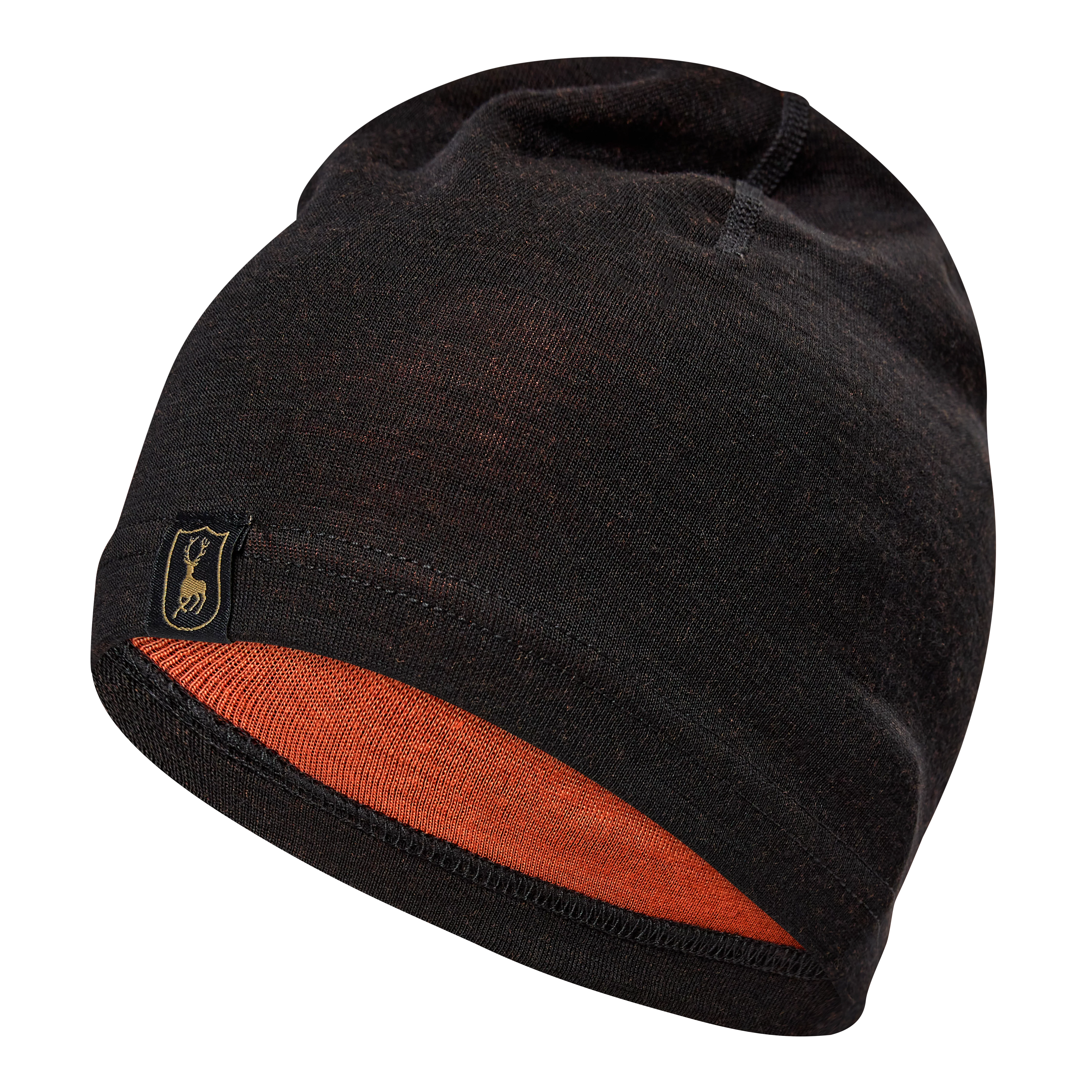 Quinn Merino-Beanie - Black Oak