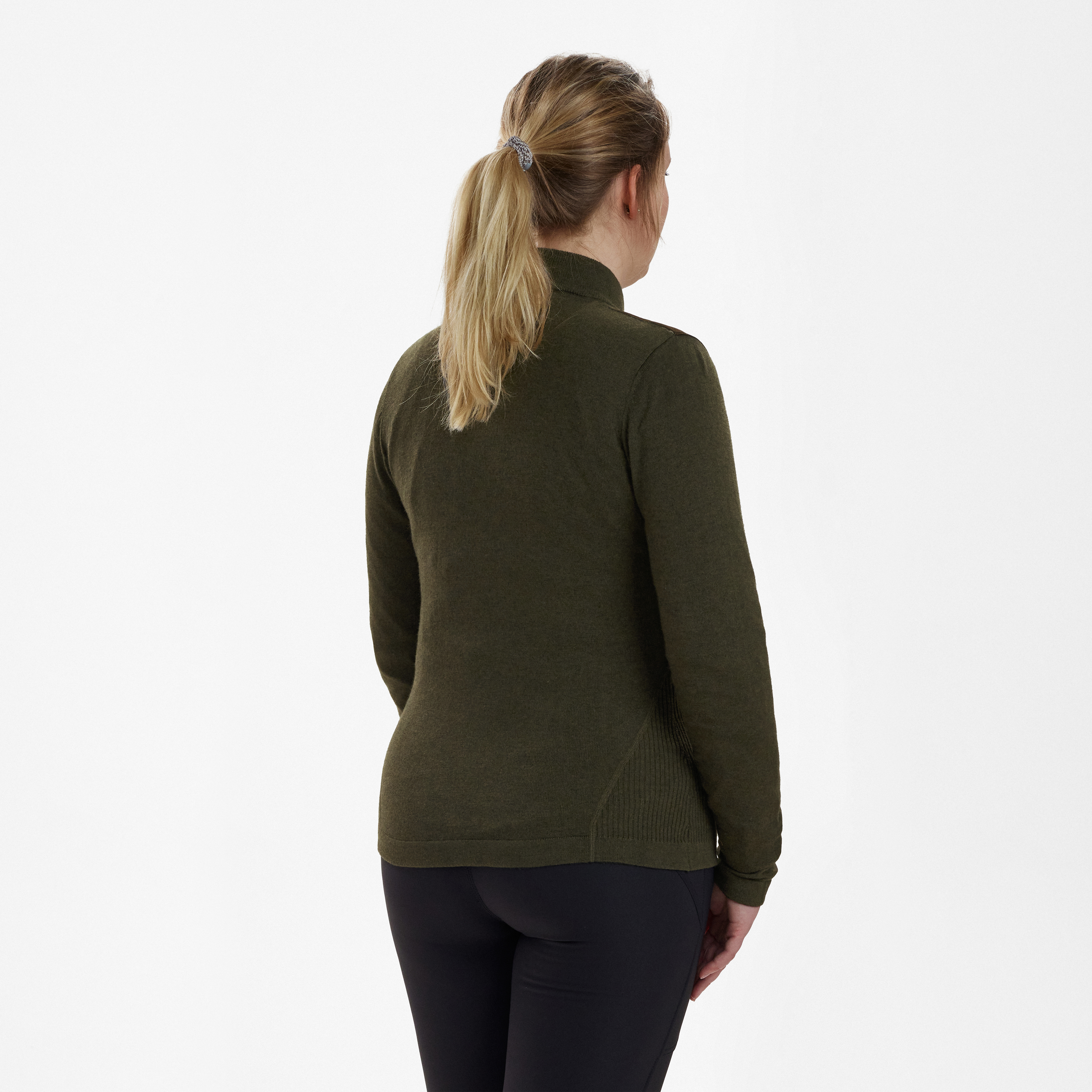 Lady Darlington Strick-Cardigan - Green Melange