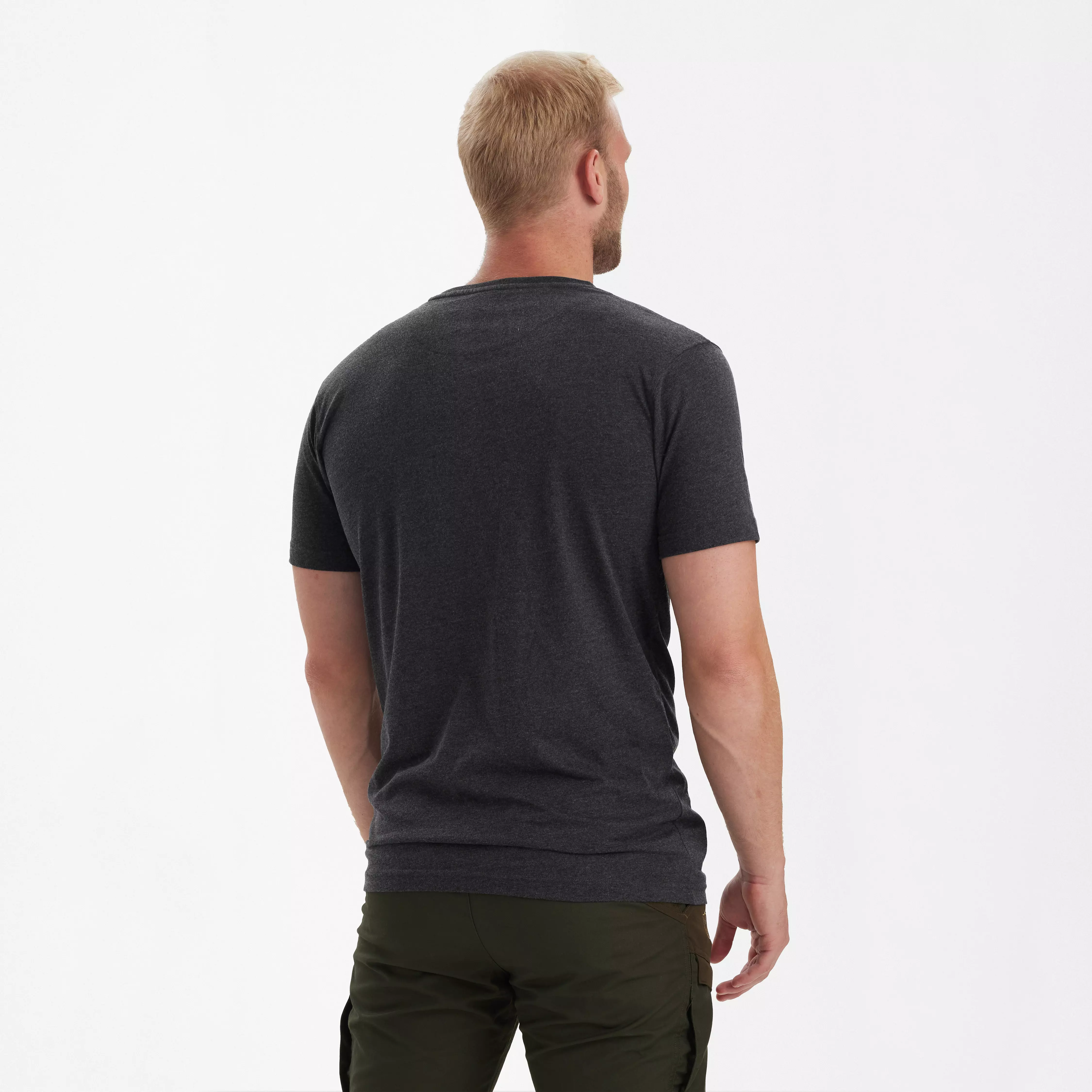 Basic T-Shirt im 2er-Pack - Adventure Green Melange Basic T-Shirt im 2er-Pack - Adventure Green Melange