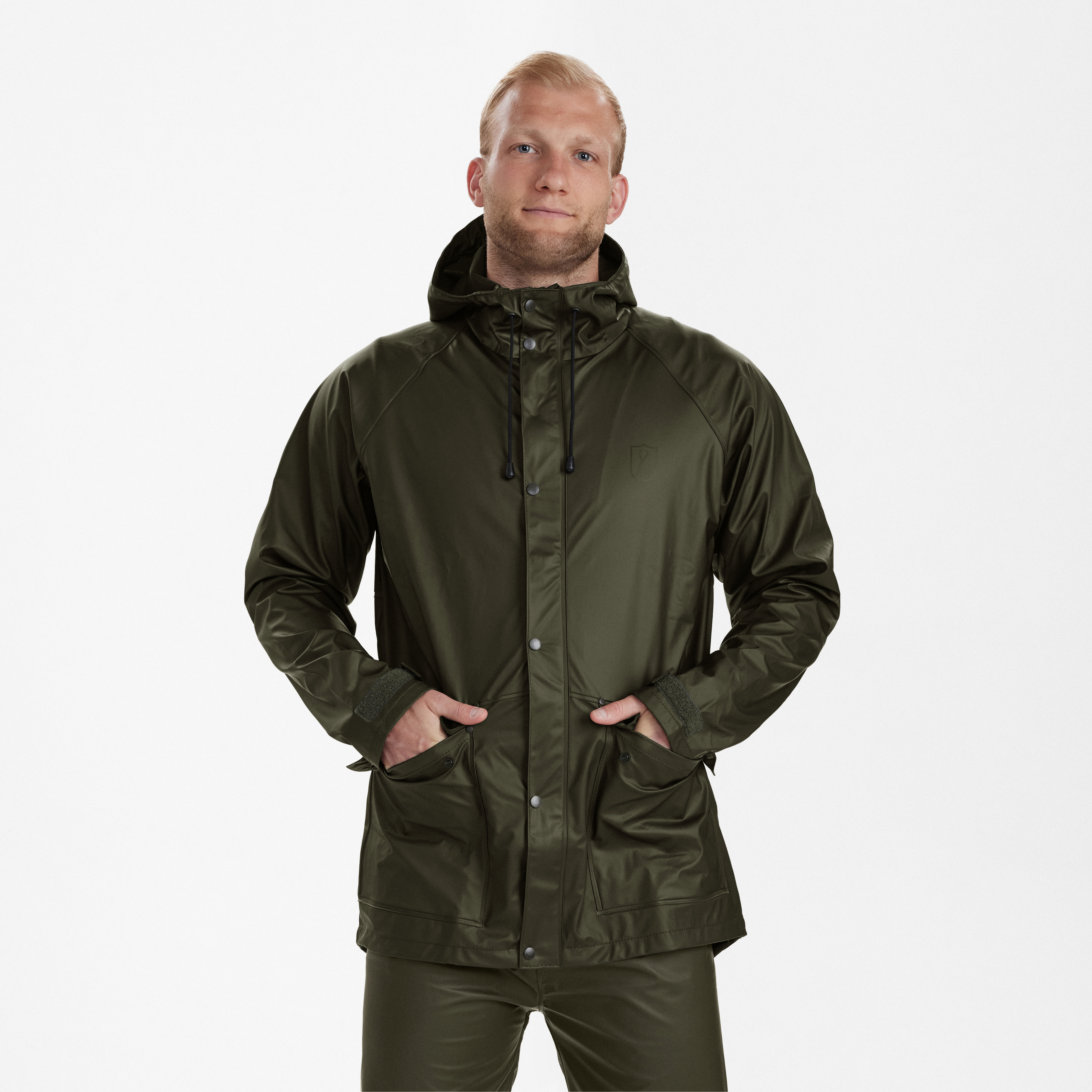 Hurricane Regen Jacke - Art Green