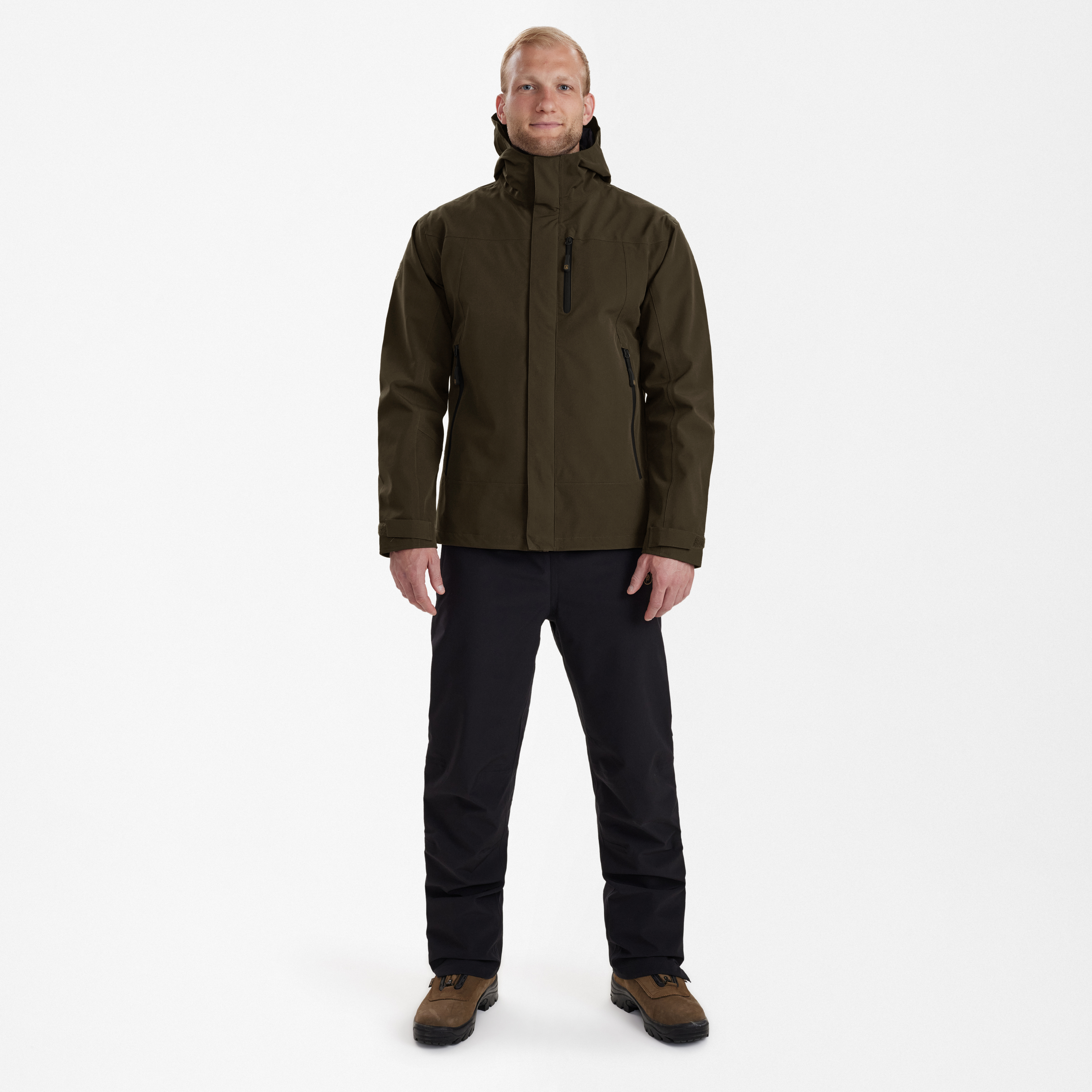 Sarek Shell Jacke mit Kapuze - Fallen Leaf