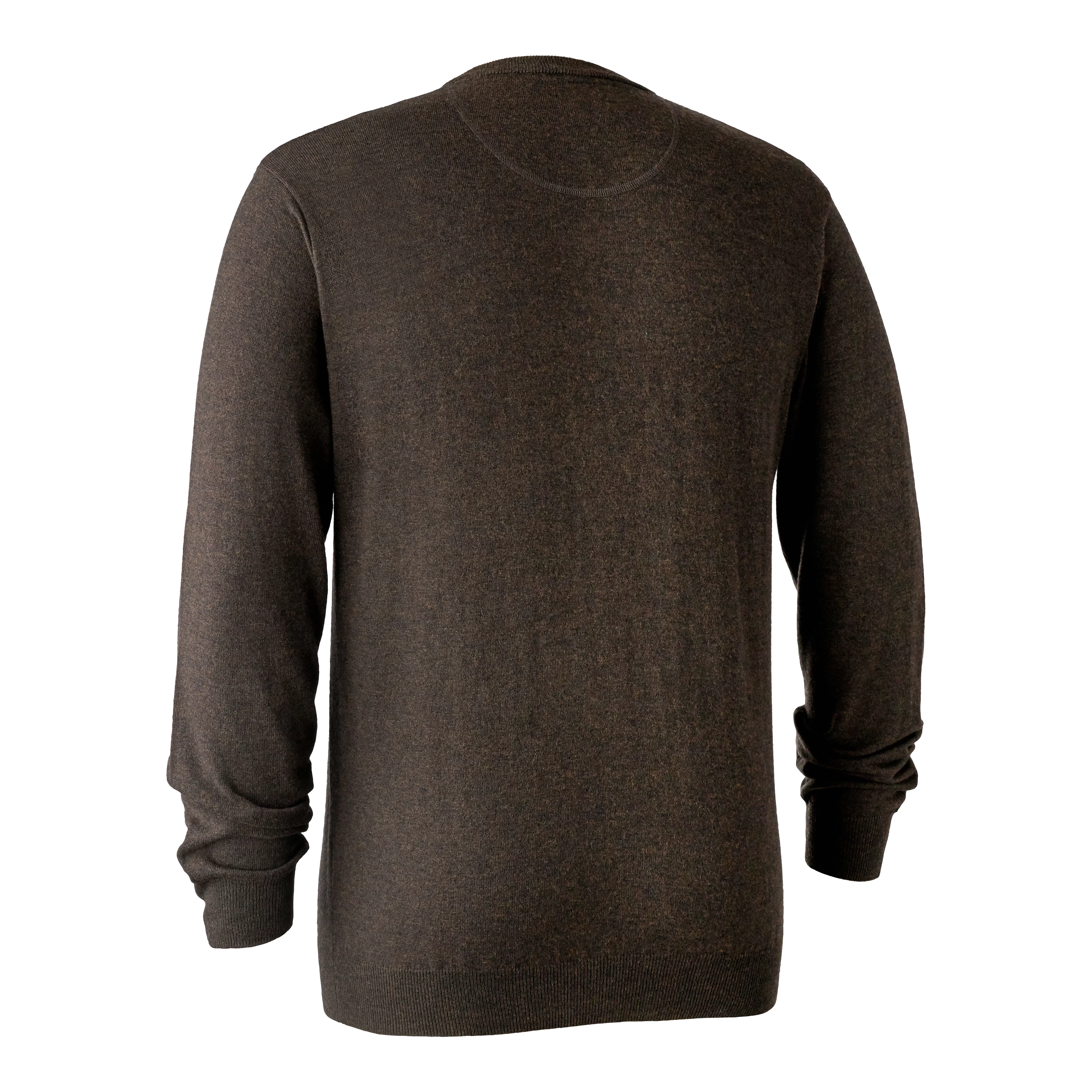 Kingston Pullover mit V-Ausschnitt - Dark Elm Kingston Pullover mit V-Ausschnitt - Dark Elm