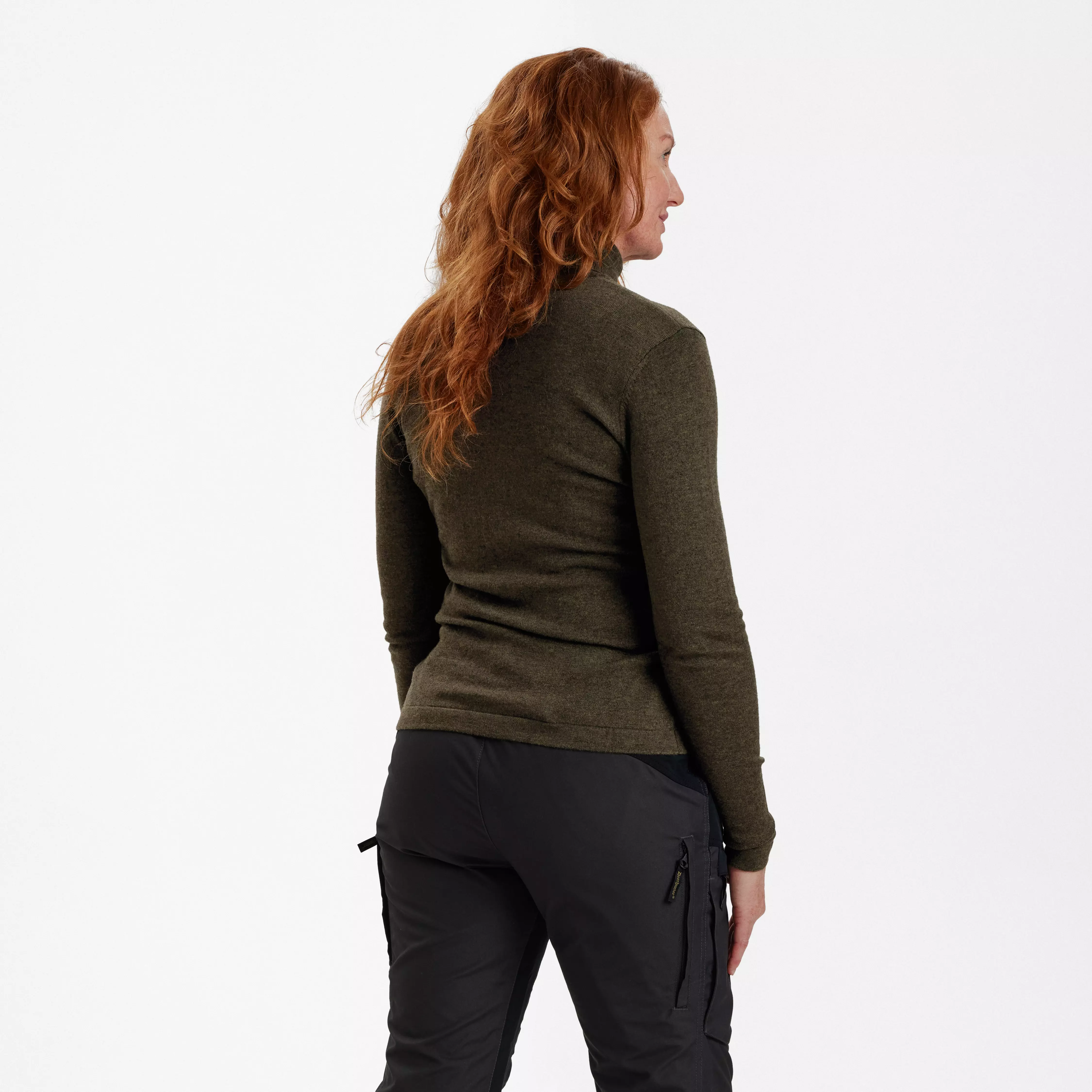 Lady Darlington Rollkragen - Cypress Lady Darlington Rollkragen - Cypress