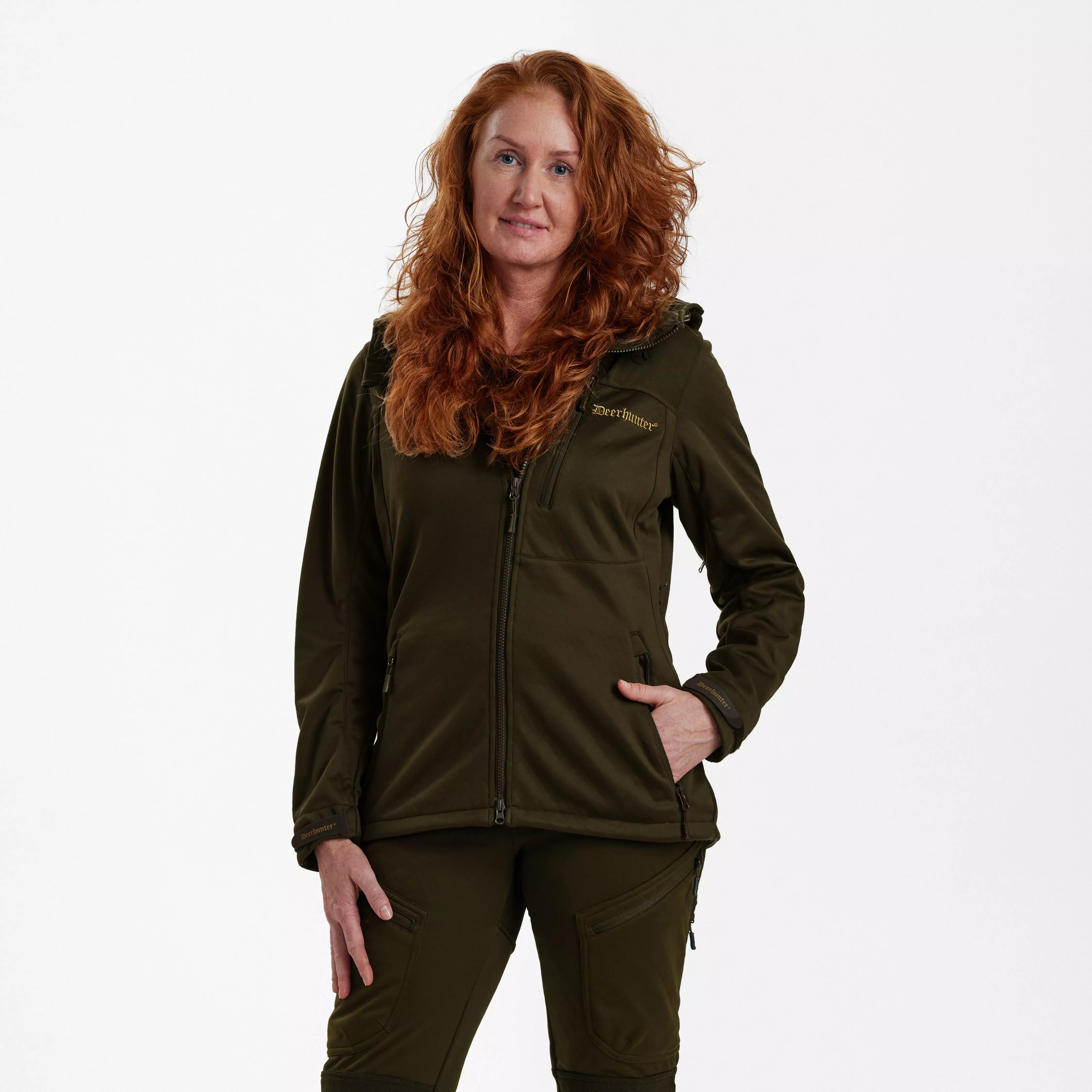 Lady Excape Softshell Jacke - Art Green