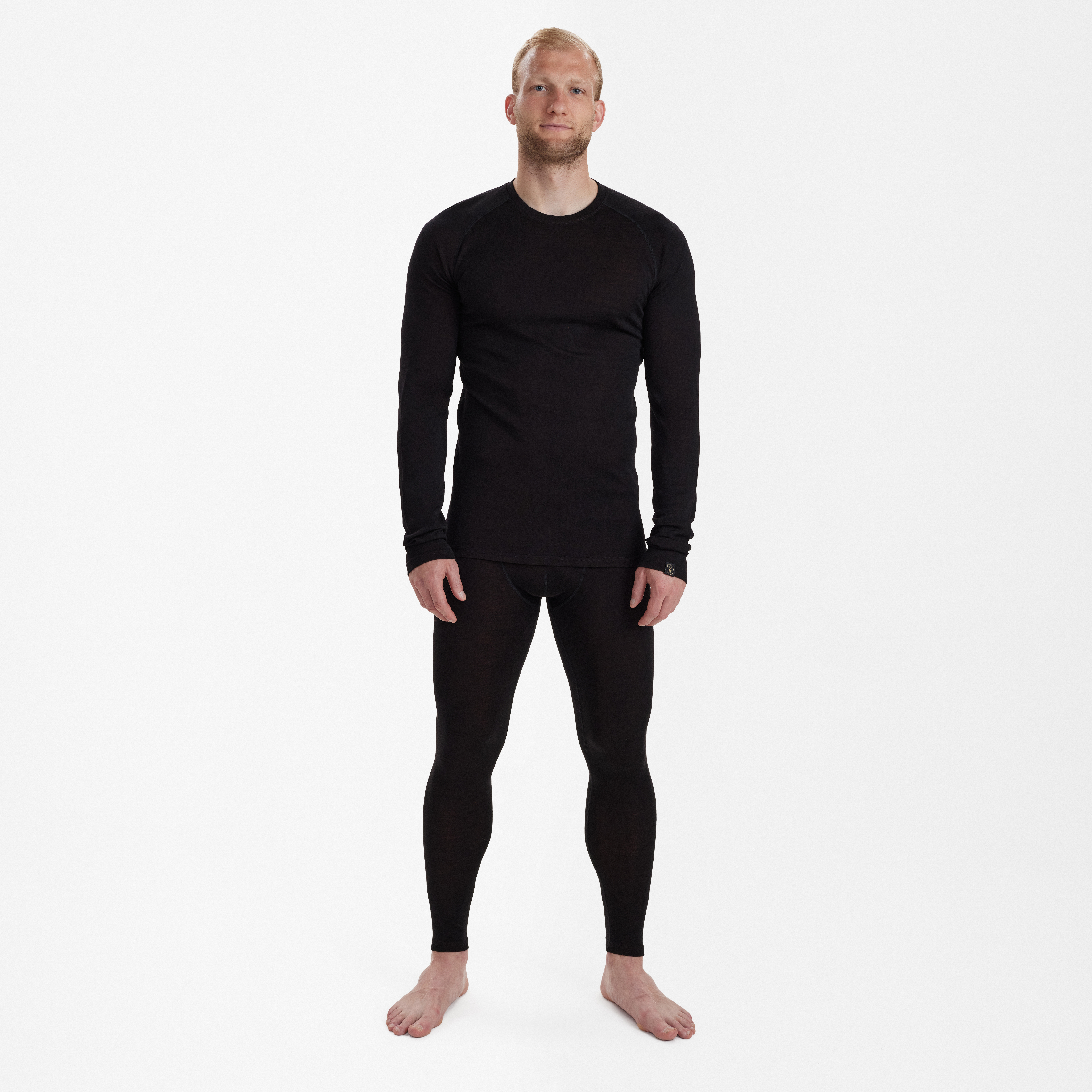 Quinn Merino-Unterhemd - Black Oak