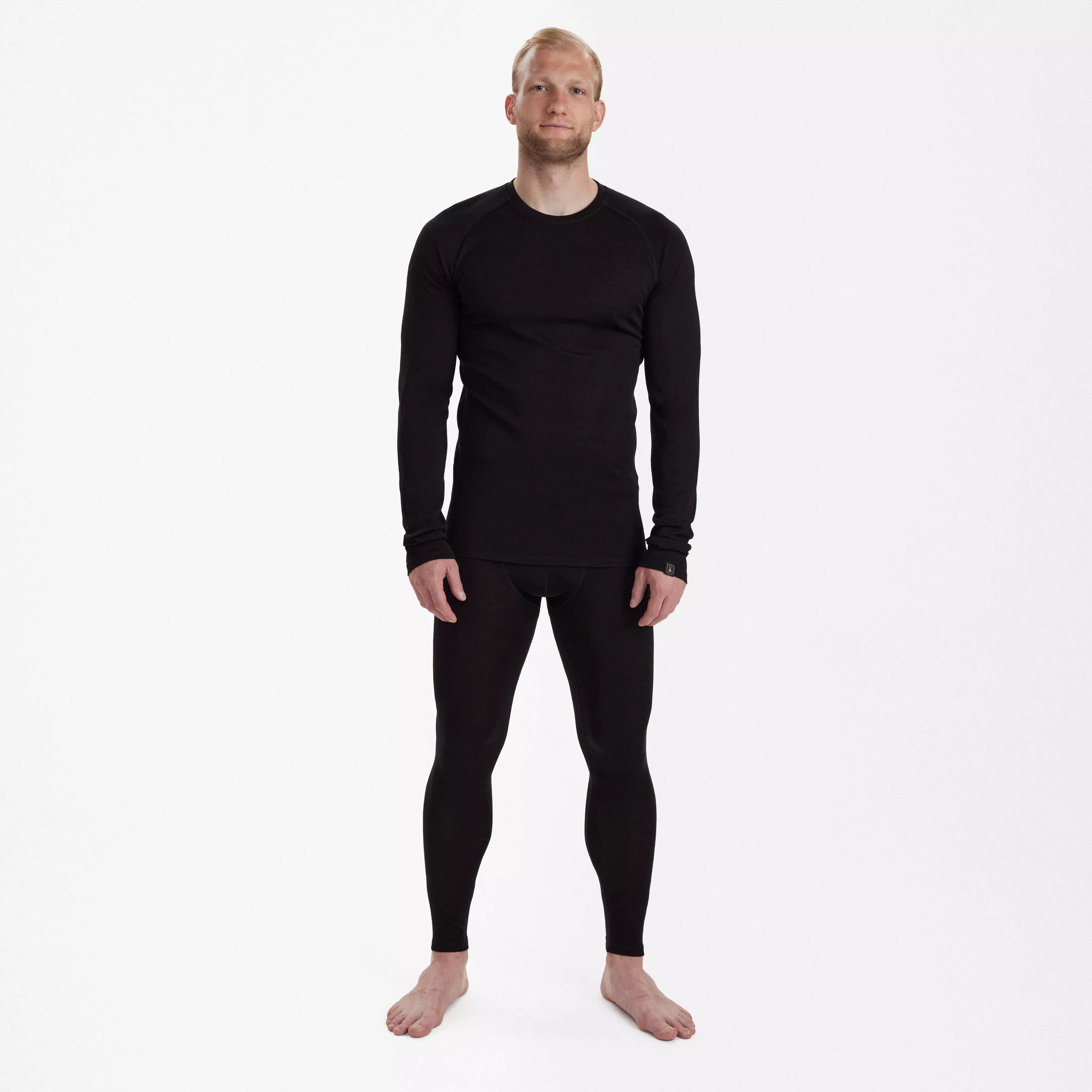 Quinn Merino-Unterhemd - Black Oak