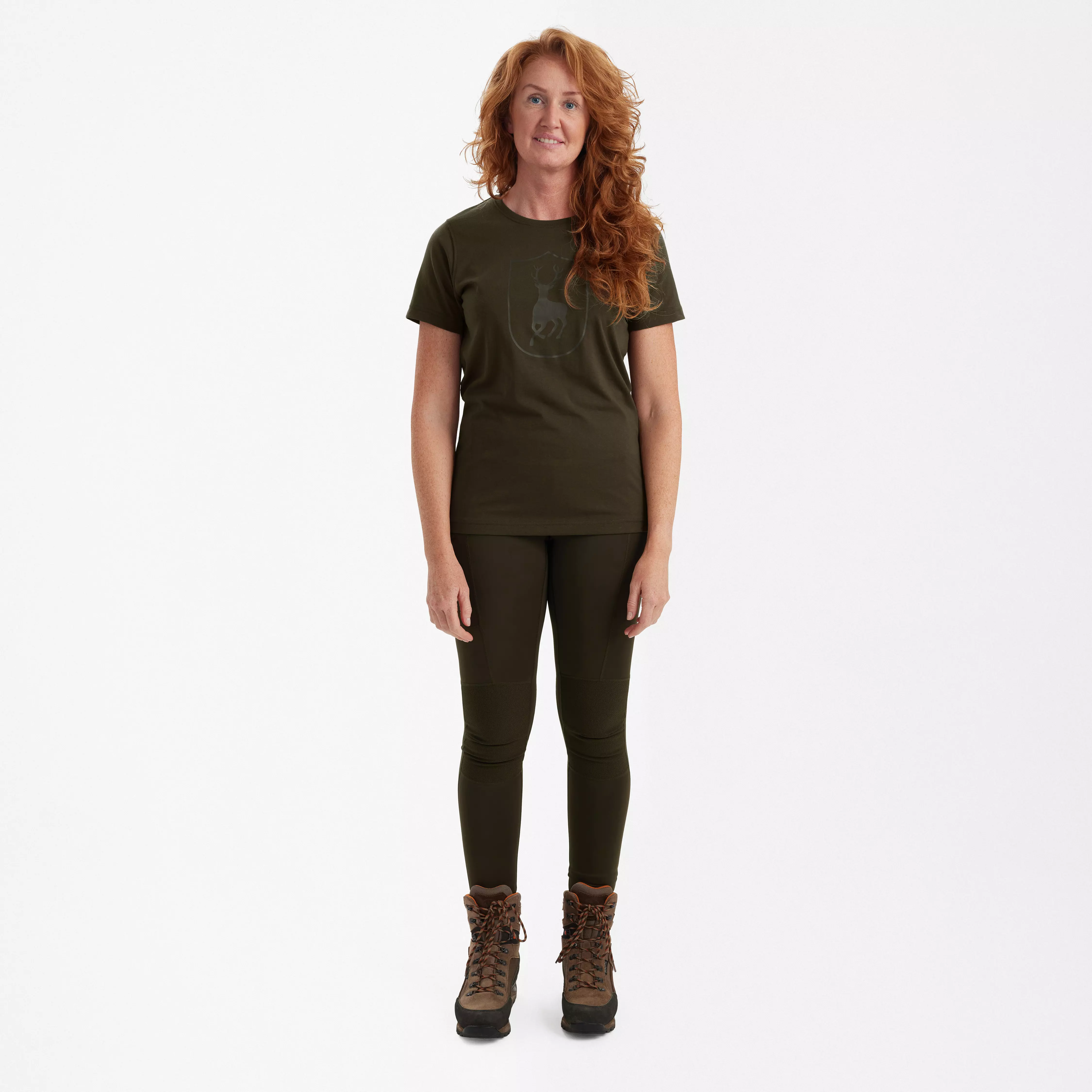 Lady Logo T-Shirt - Fallen Leaf