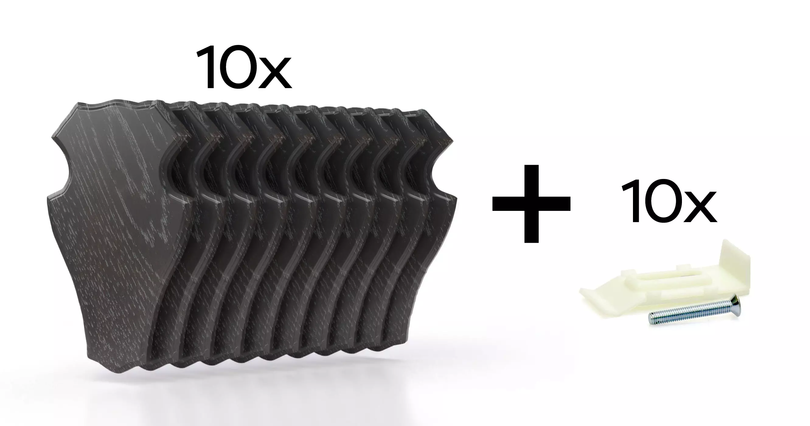 10 x Trophäenschild für Rehbock 19x12cm dunkel (Eiche 1) 10 x Trophäenschild für Rehbock 19x12cm dunkel (Eiche 1)