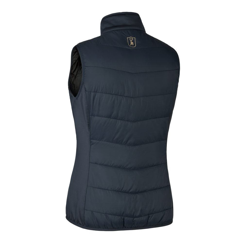 Lady Heat wattierte Weste - Dark Blue