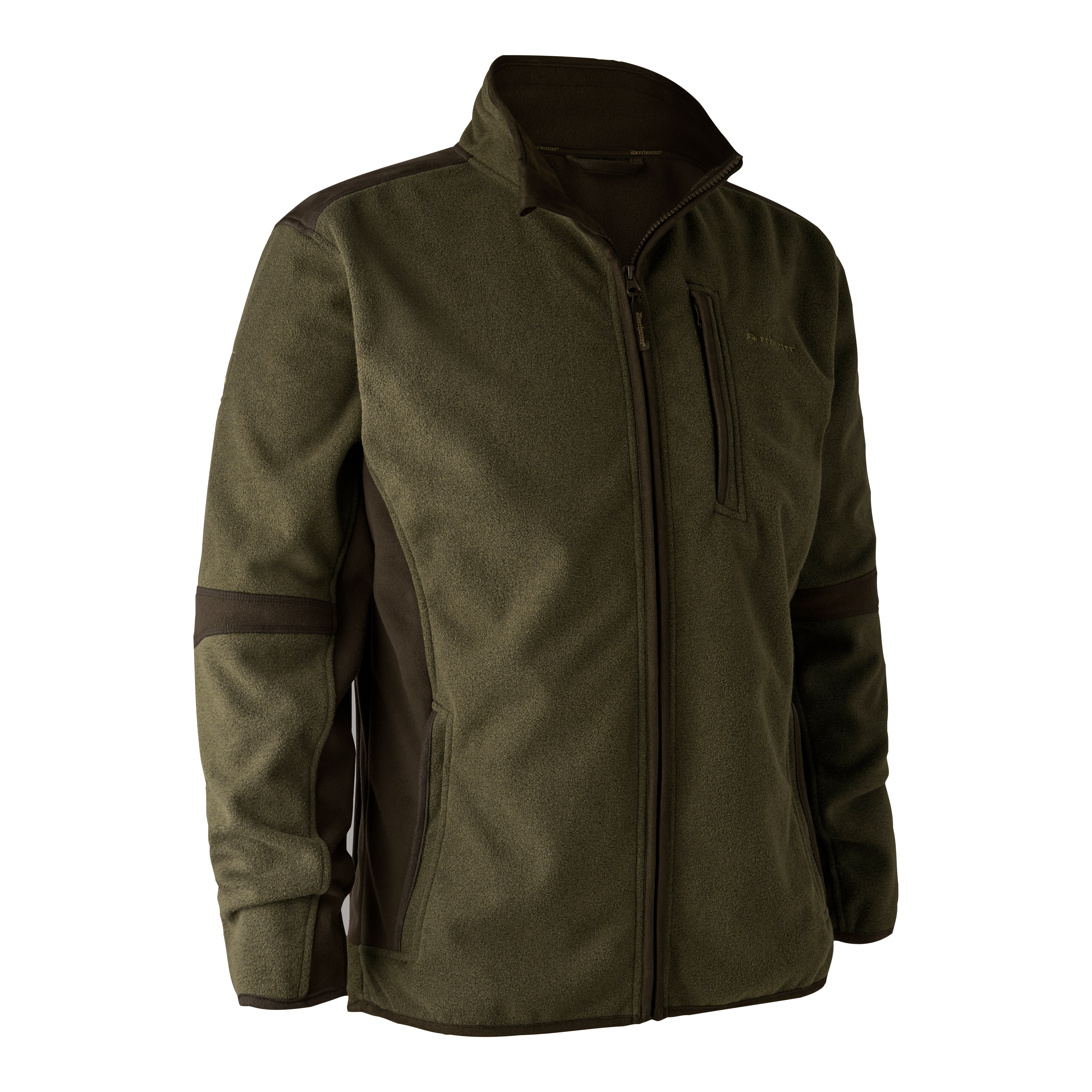 Gamekeeper Bonded Fleece Jacke - Graphite Green Melange