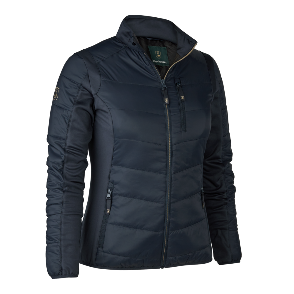  Lady Heat wattierte Jacke - Dark Blue