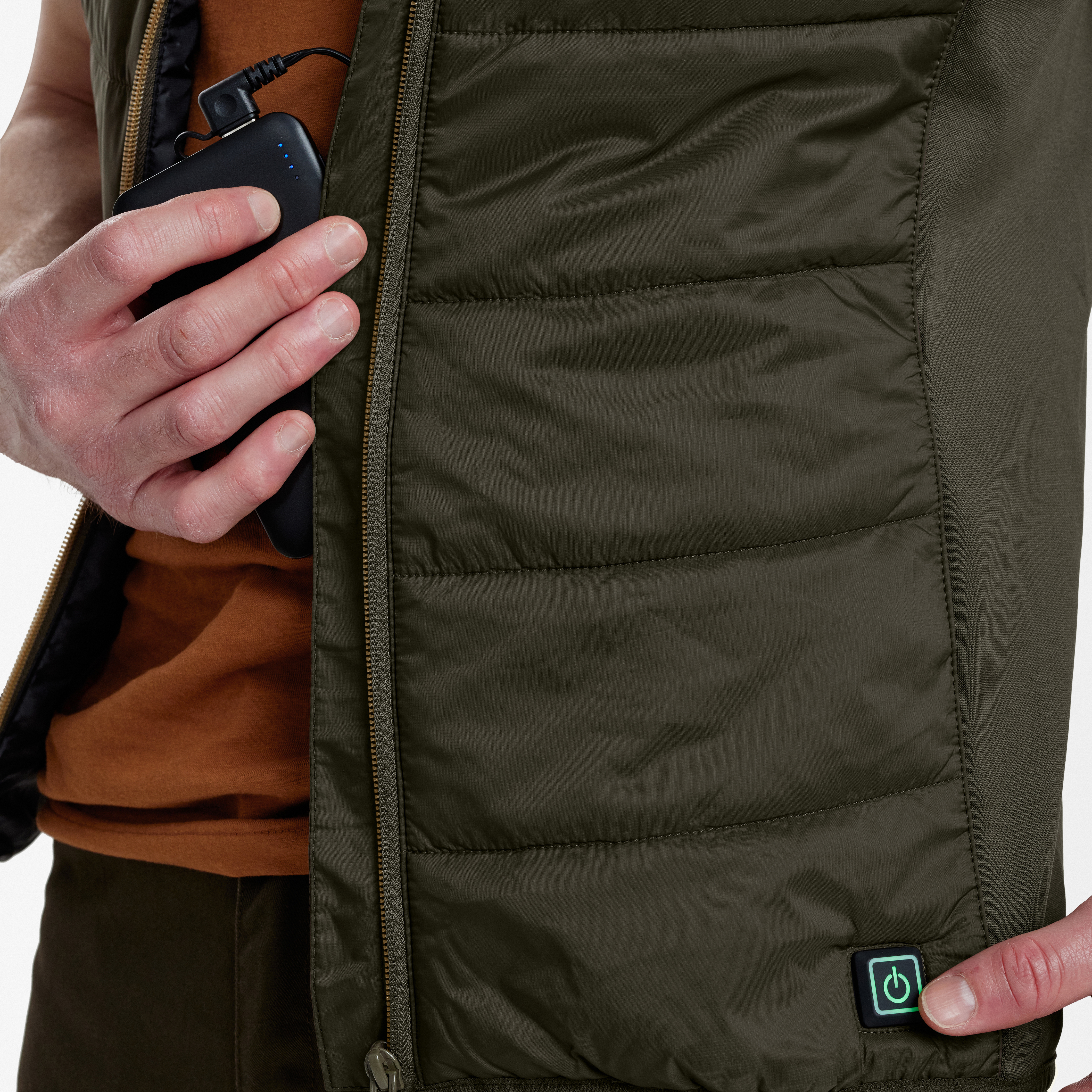 Heat Innenweste - Deep Green