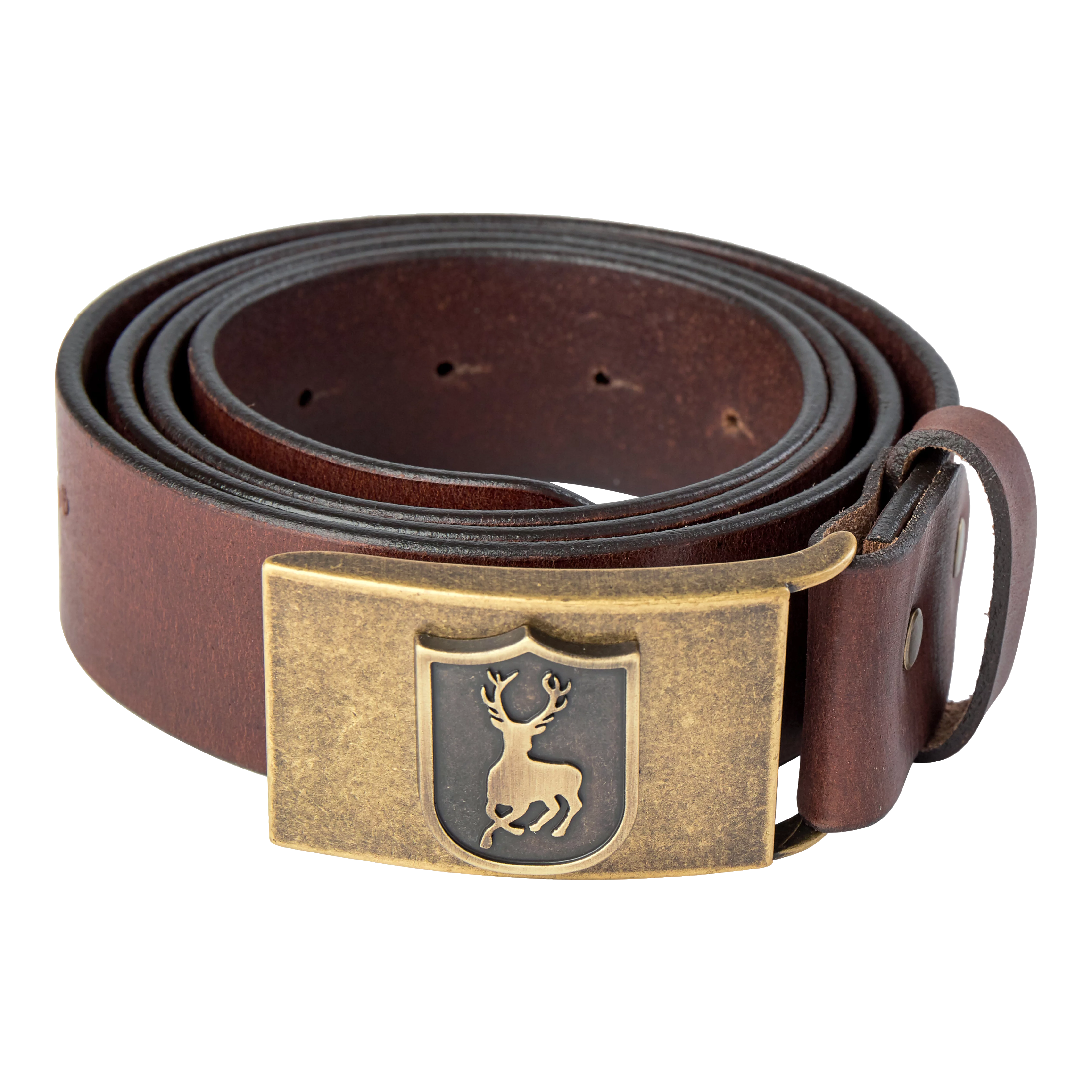 Leder Gürtel - Cognac Brown Leder Gürtel - Cognac Brown