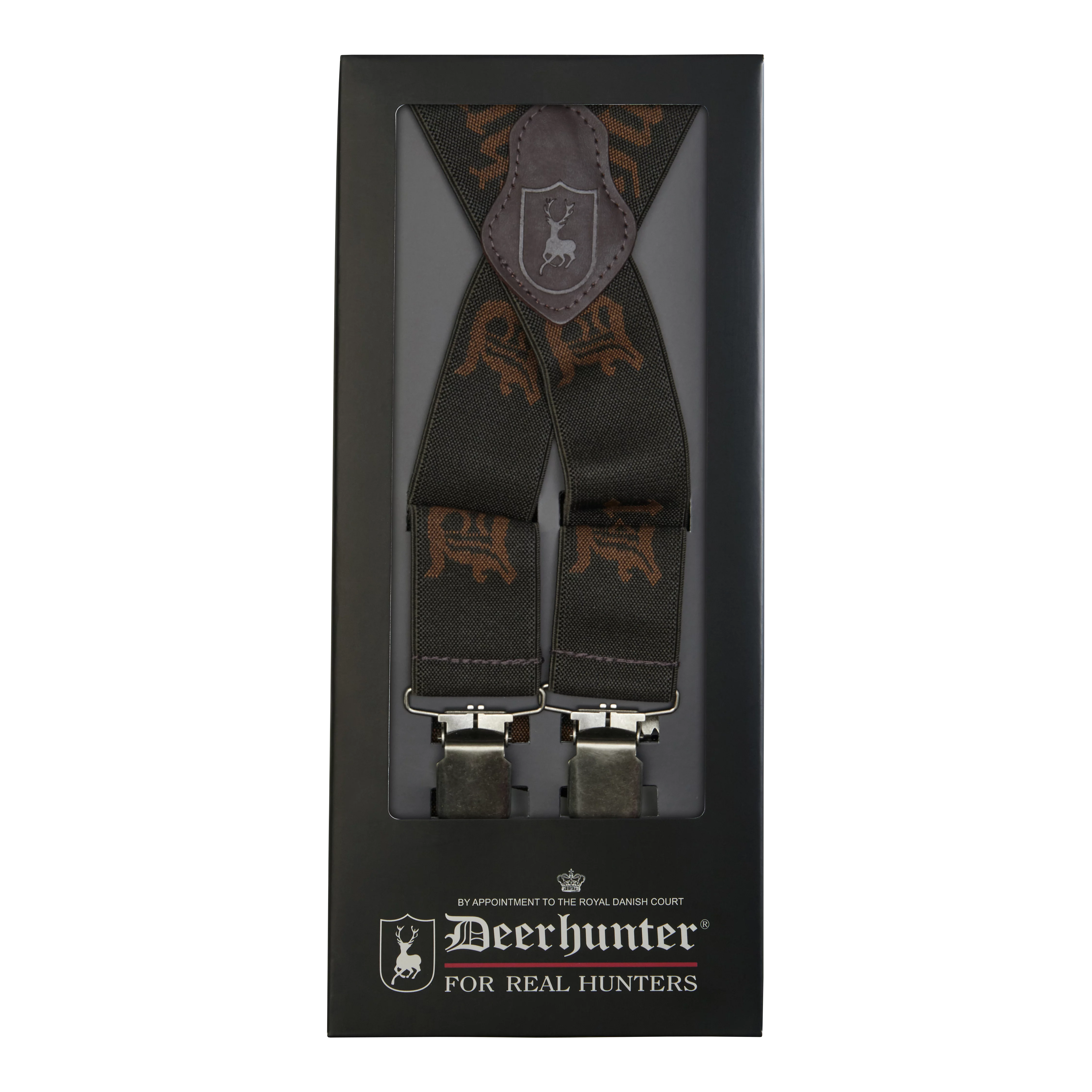 Logo Hosenträger mit Clipse - Art Green