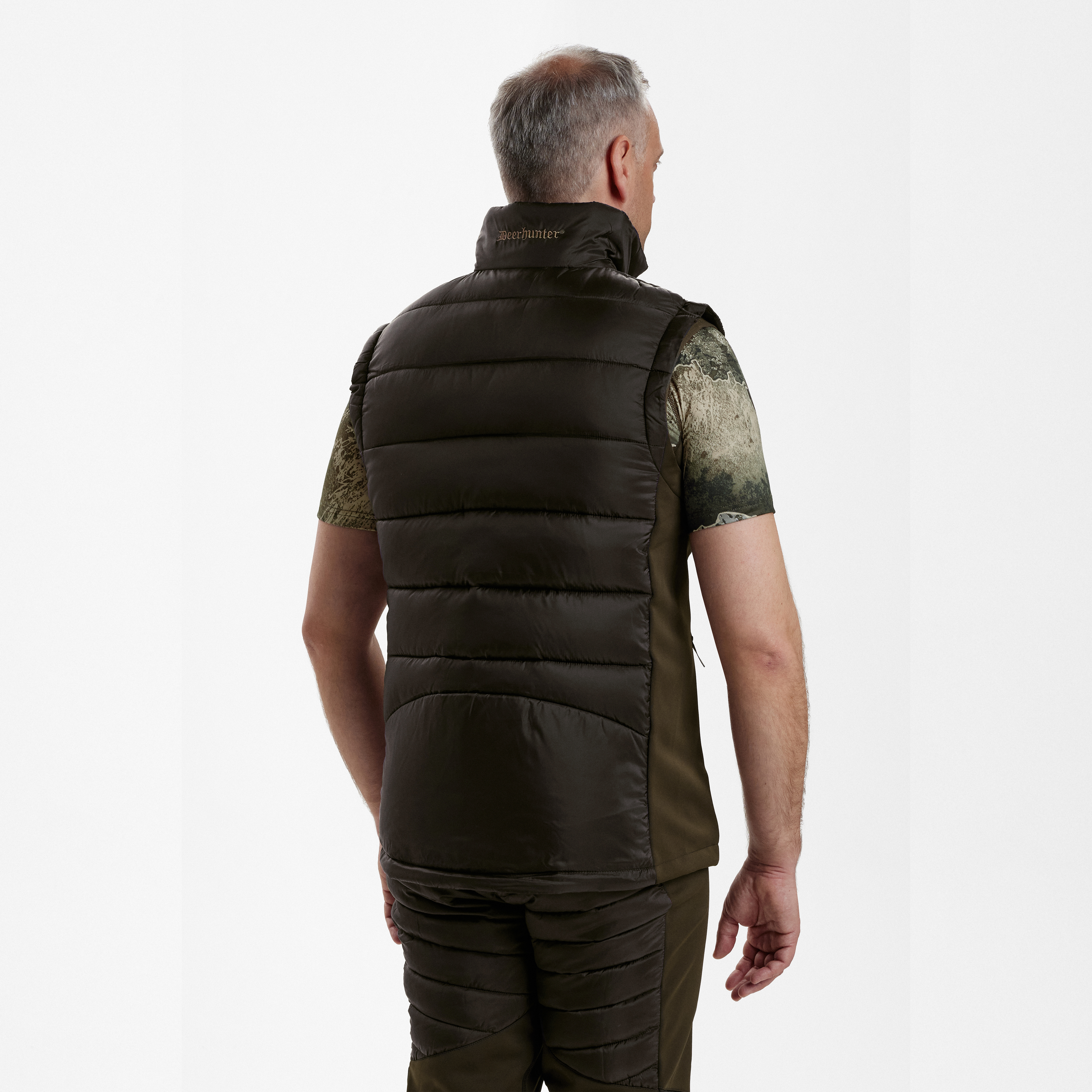 Excape Quilted Weste - Art Green