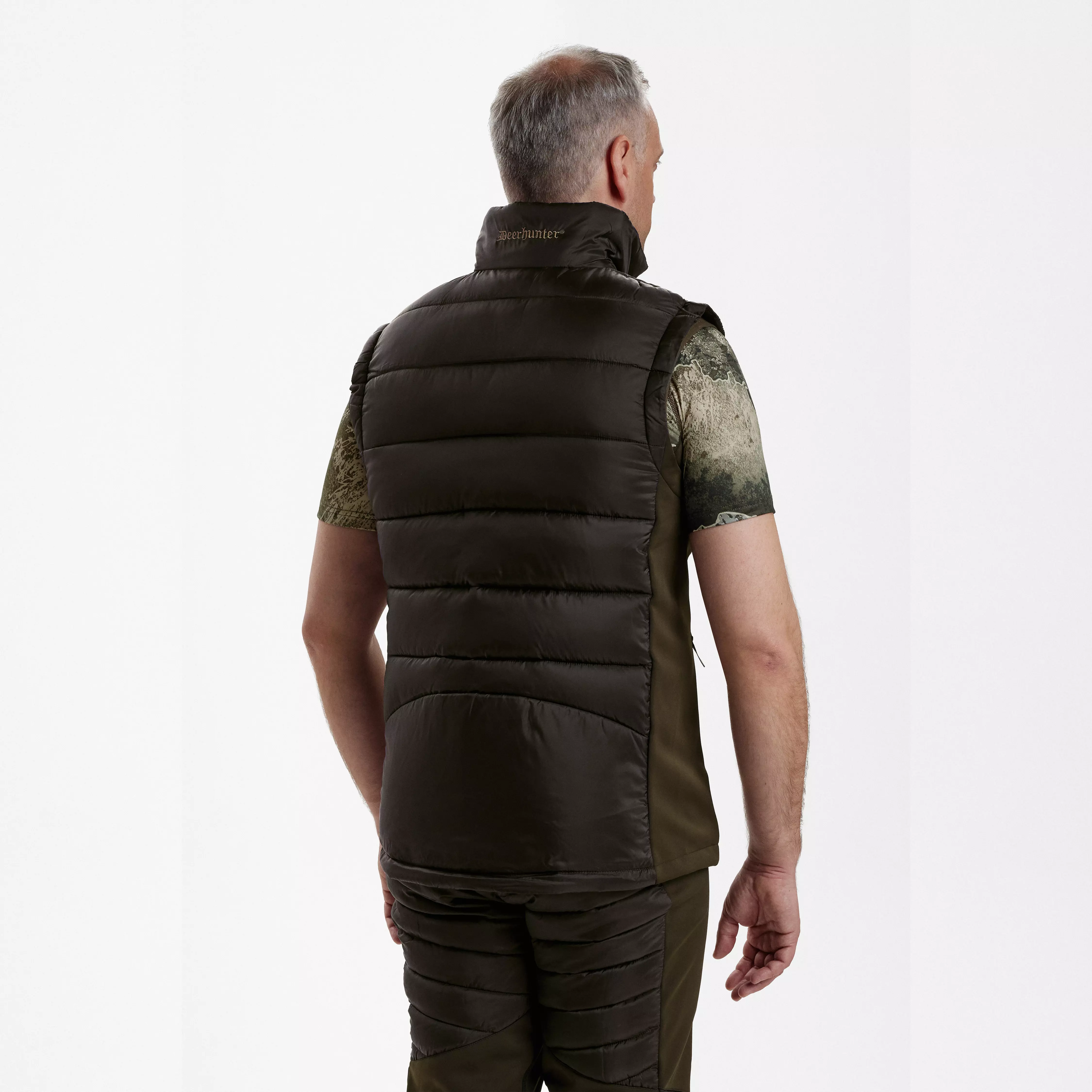 Excape Quilted Weste - Art Green