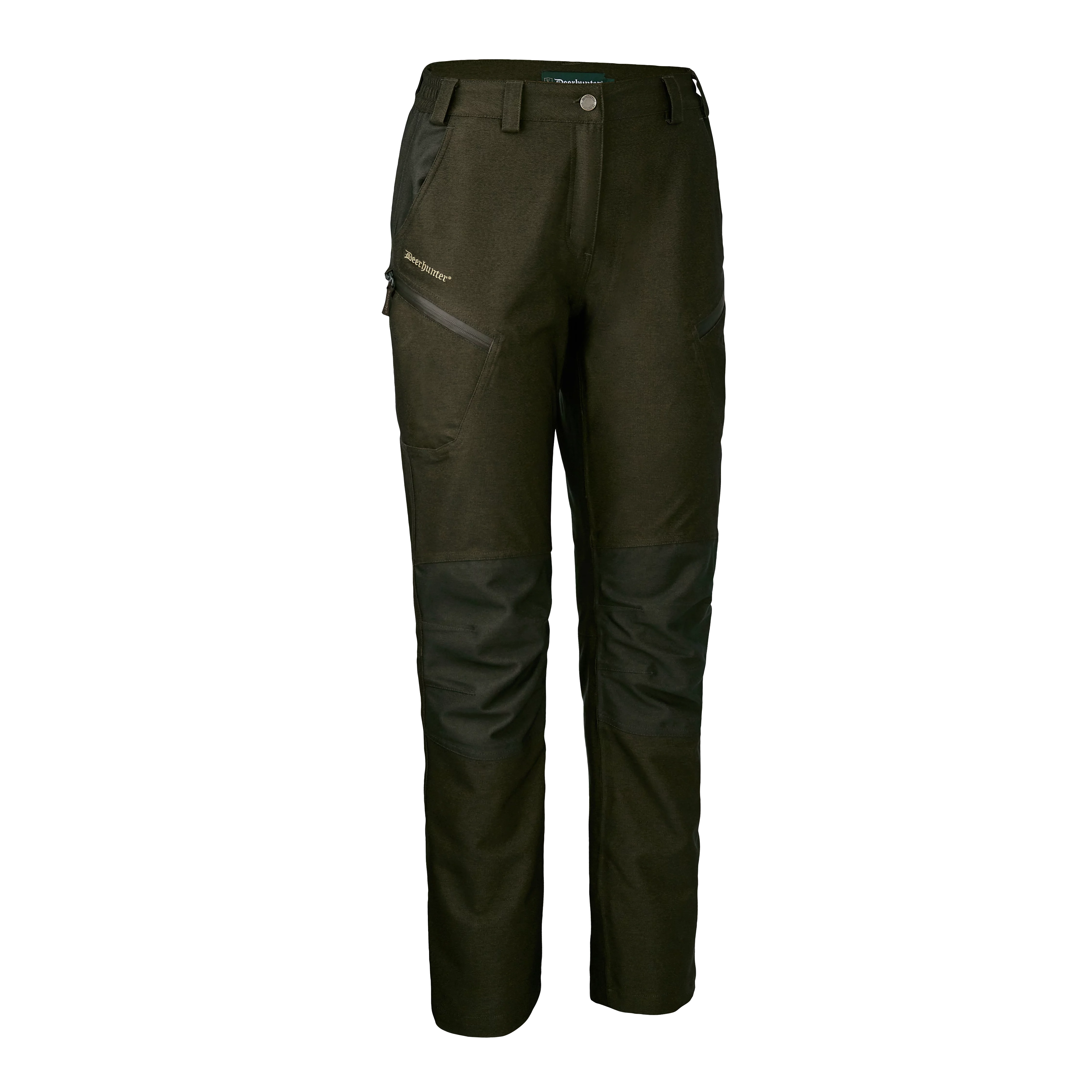 Lady Chasse Hose - Olive Night melange