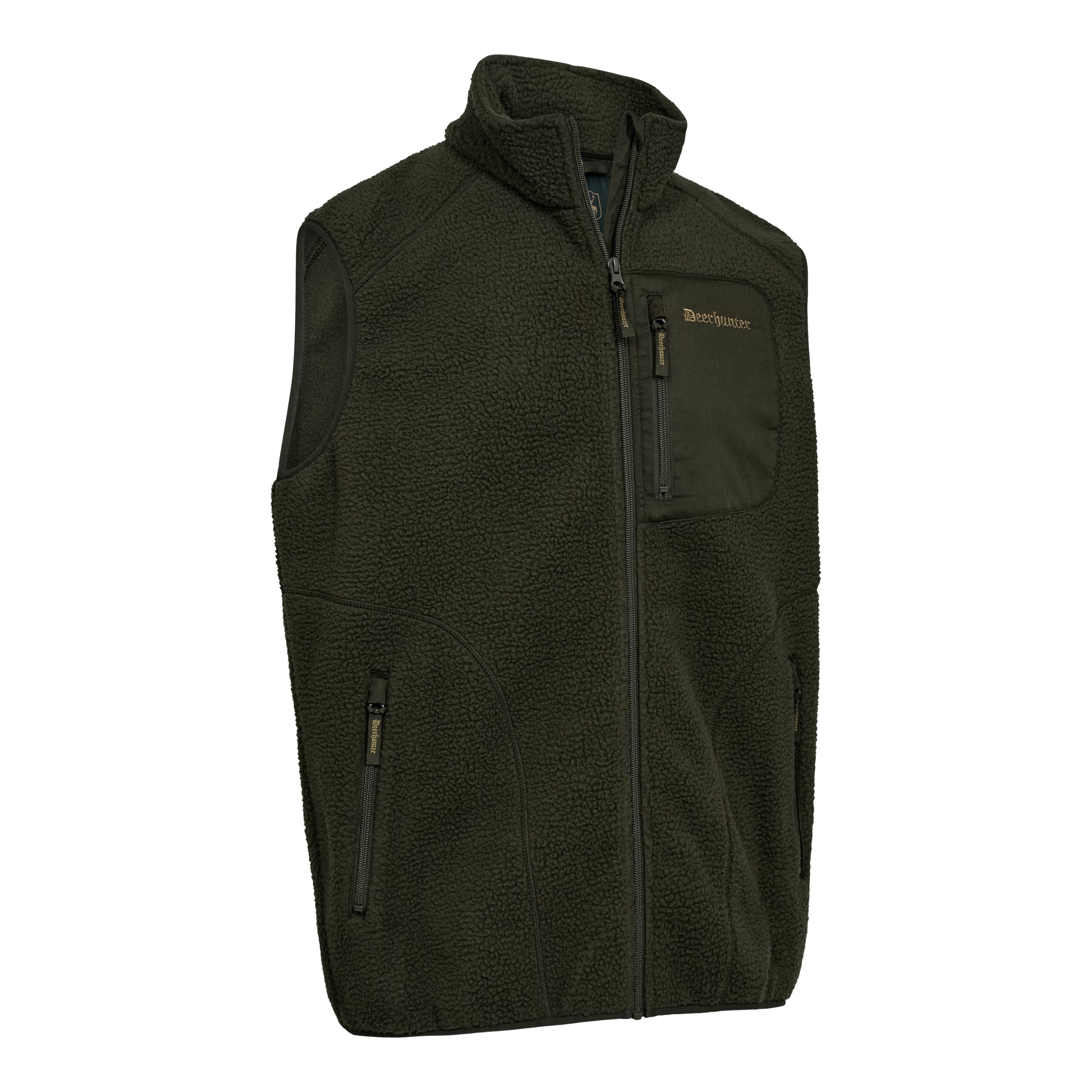 Atlas Fleece Weste - Forest Green