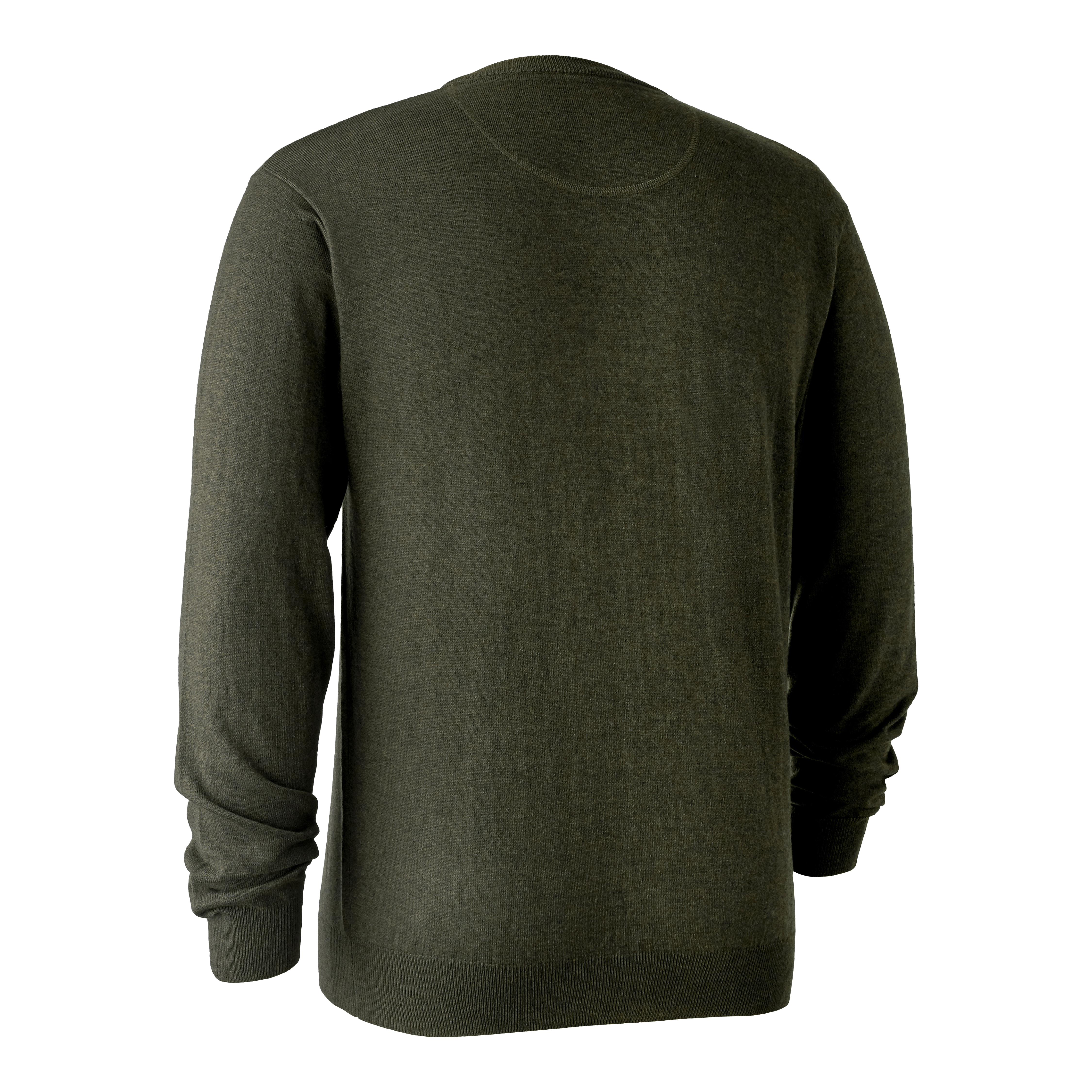 Kingston Pullover mit V-Ausschnitt - Green Melange