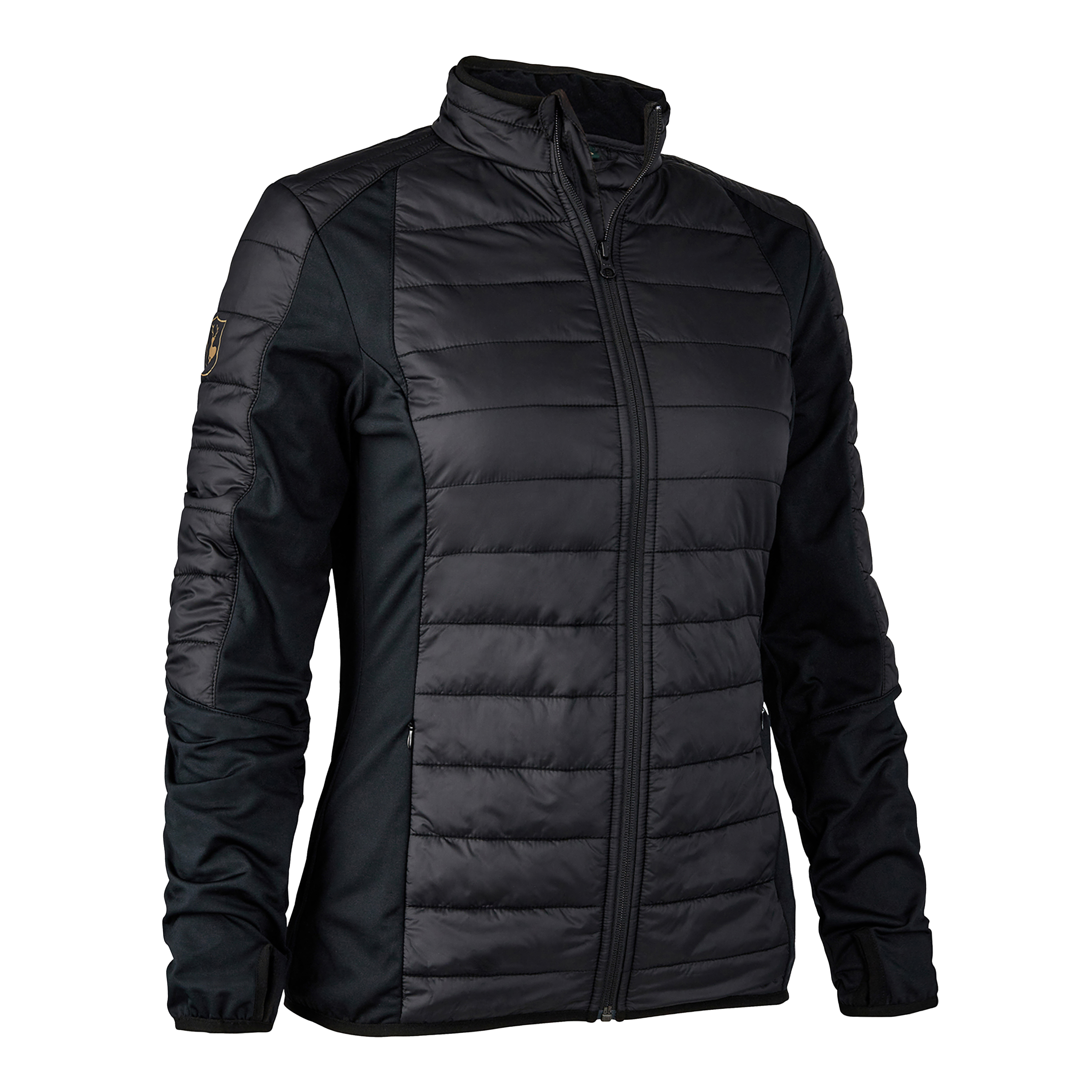 Lady Pine wattierte Innenjacke - Black