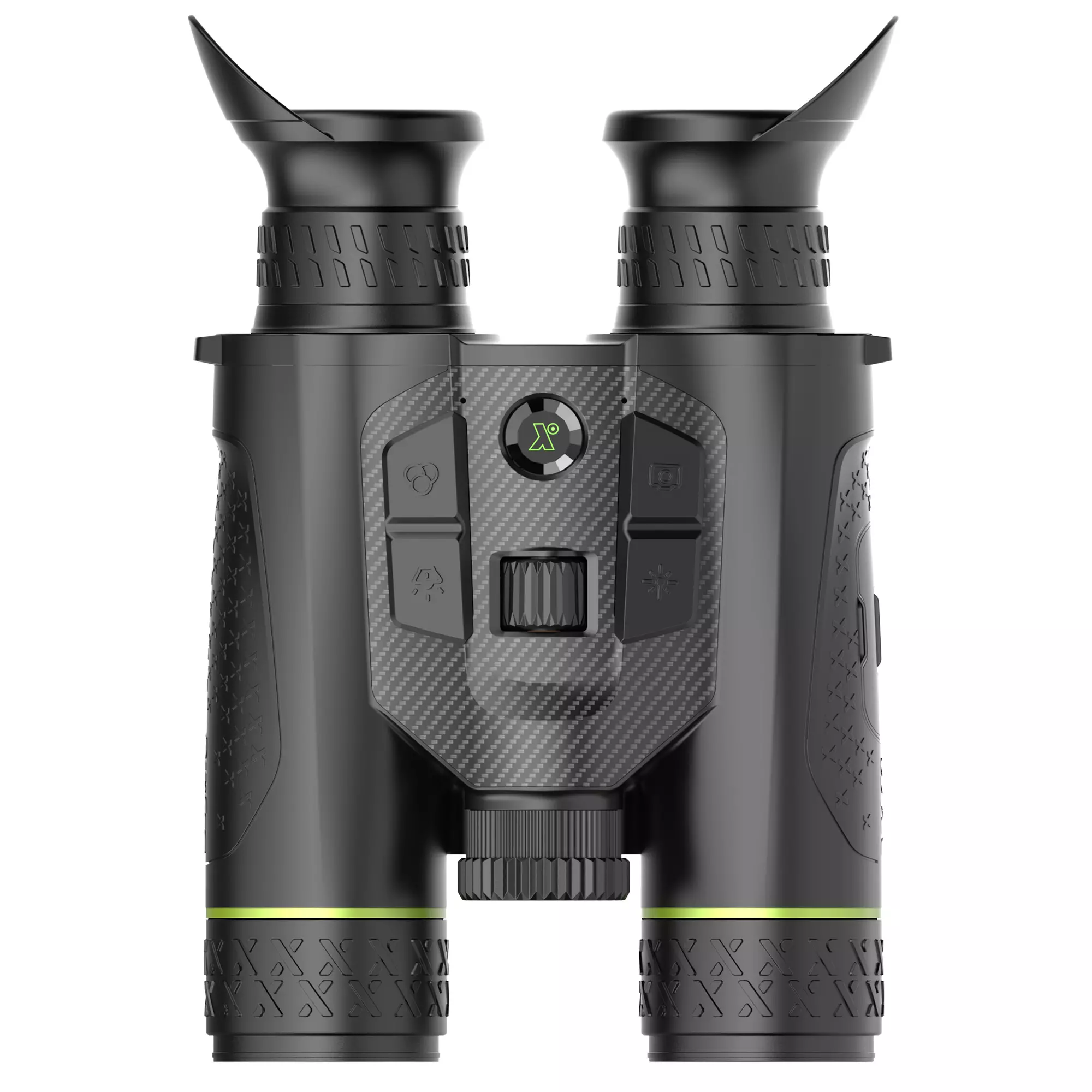 PIXFRA Draco D225-4K LRF Multispektrales 4-in-1 Wärmebildfernglas mit 4K-Nachtsichtkanal und Laser-Entfernungsmesser