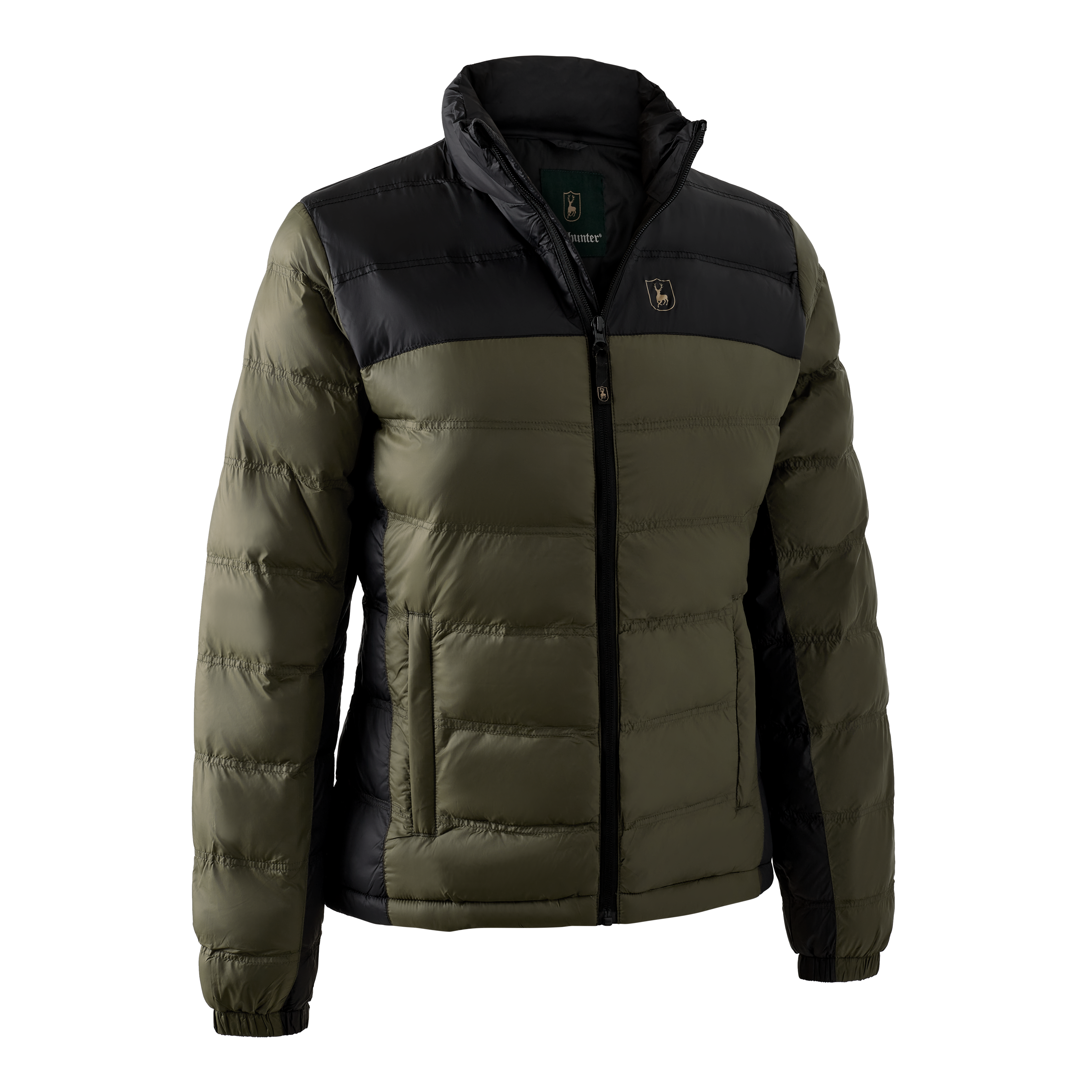 Lady Northward Wattierte Jacke - Rifle Green