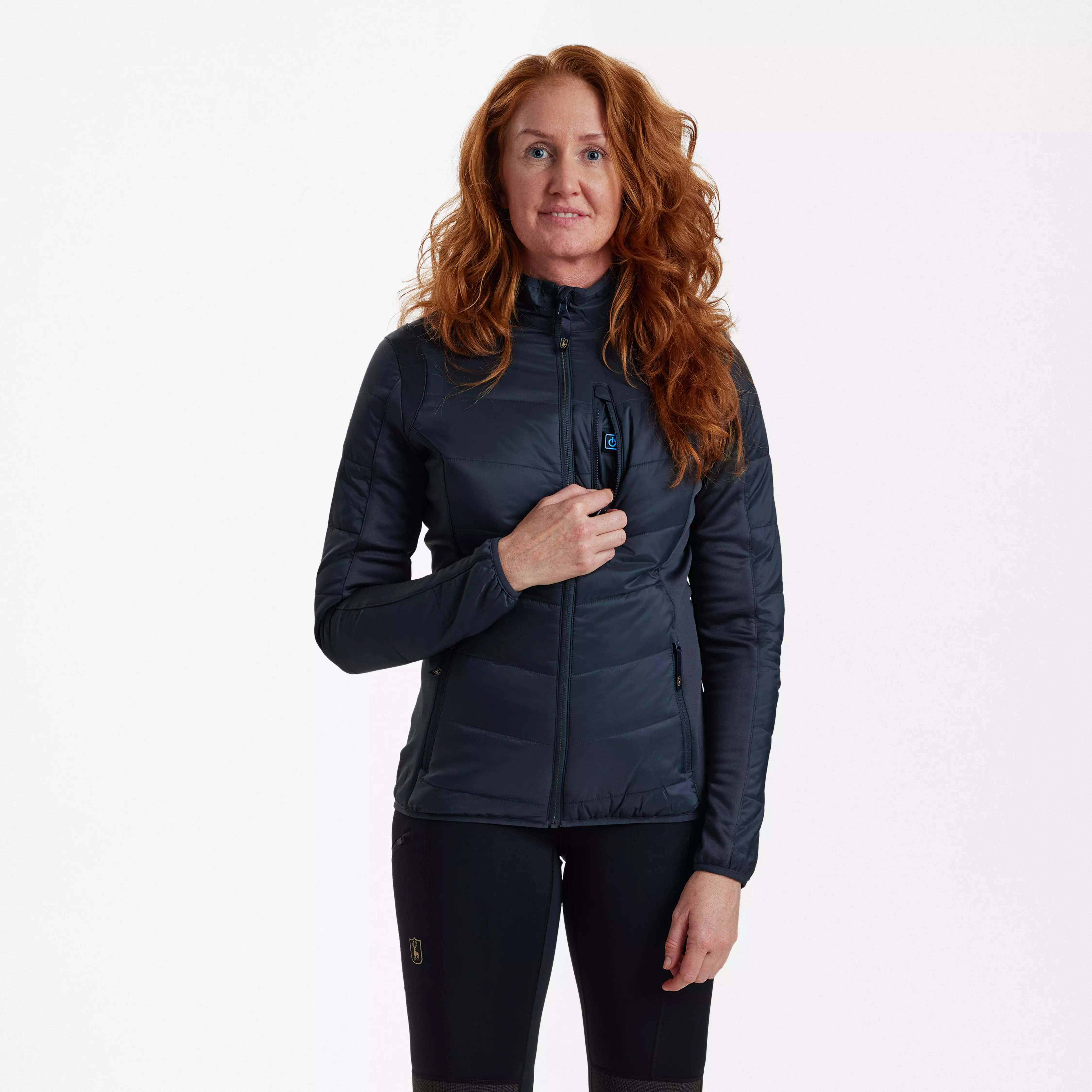 Lady Heat wattierte Jacke - Dark Blue Lady Heat wattierte Jacke - Dark Blue