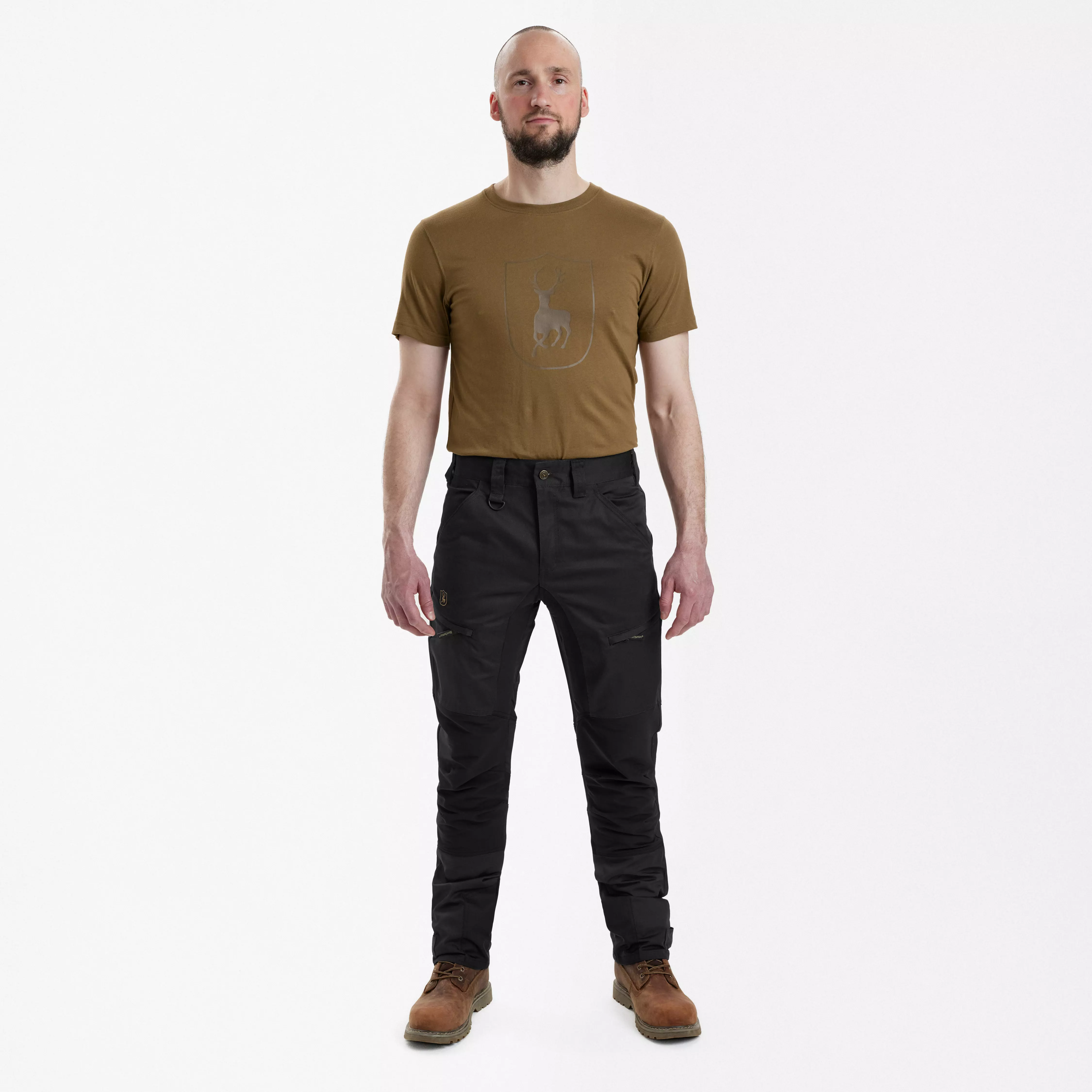 Rogaland Stretchhose mit kontrast - Black Rogaland Stretchhose mit kontrast - Black
