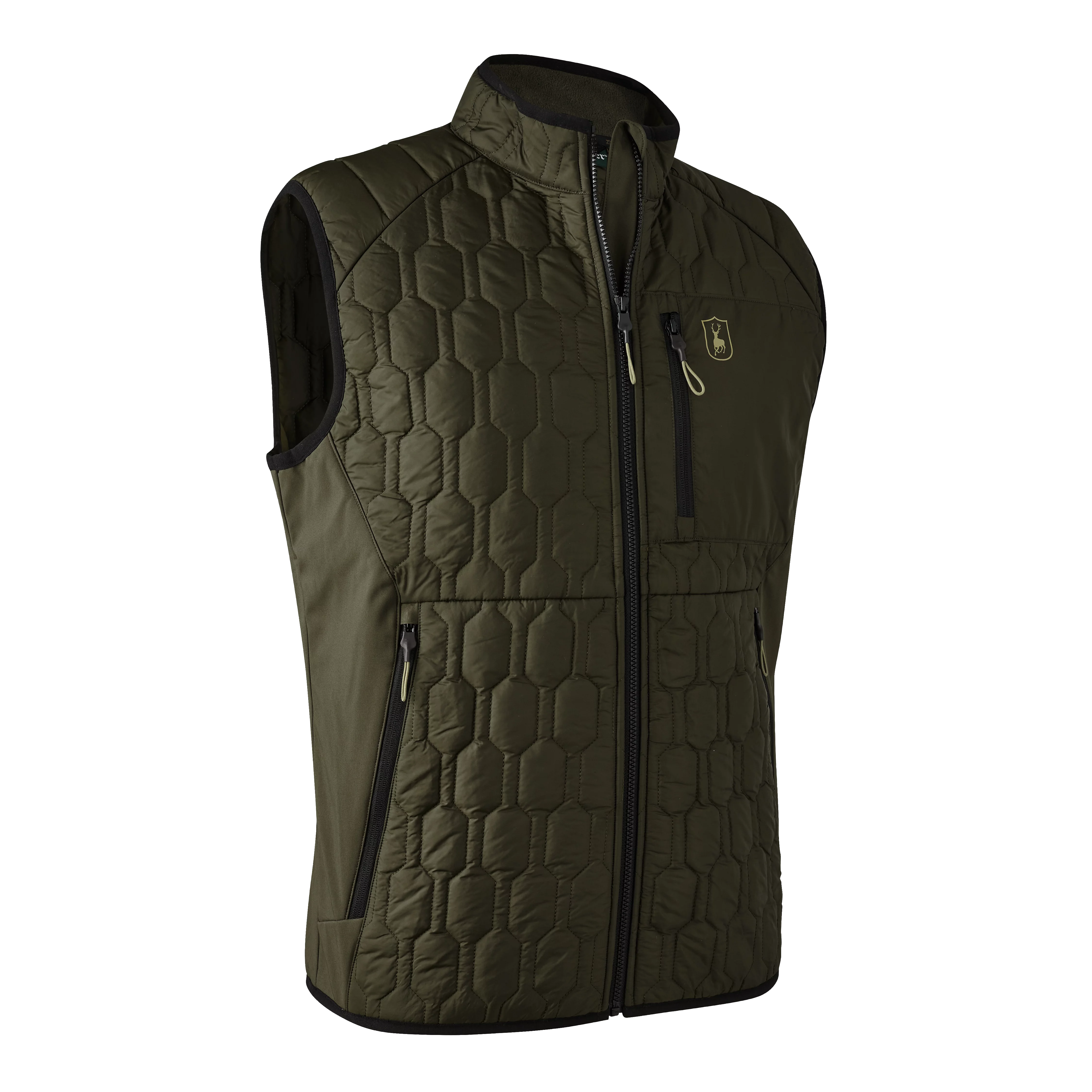 Mossdale Steppweste - Forest Green
