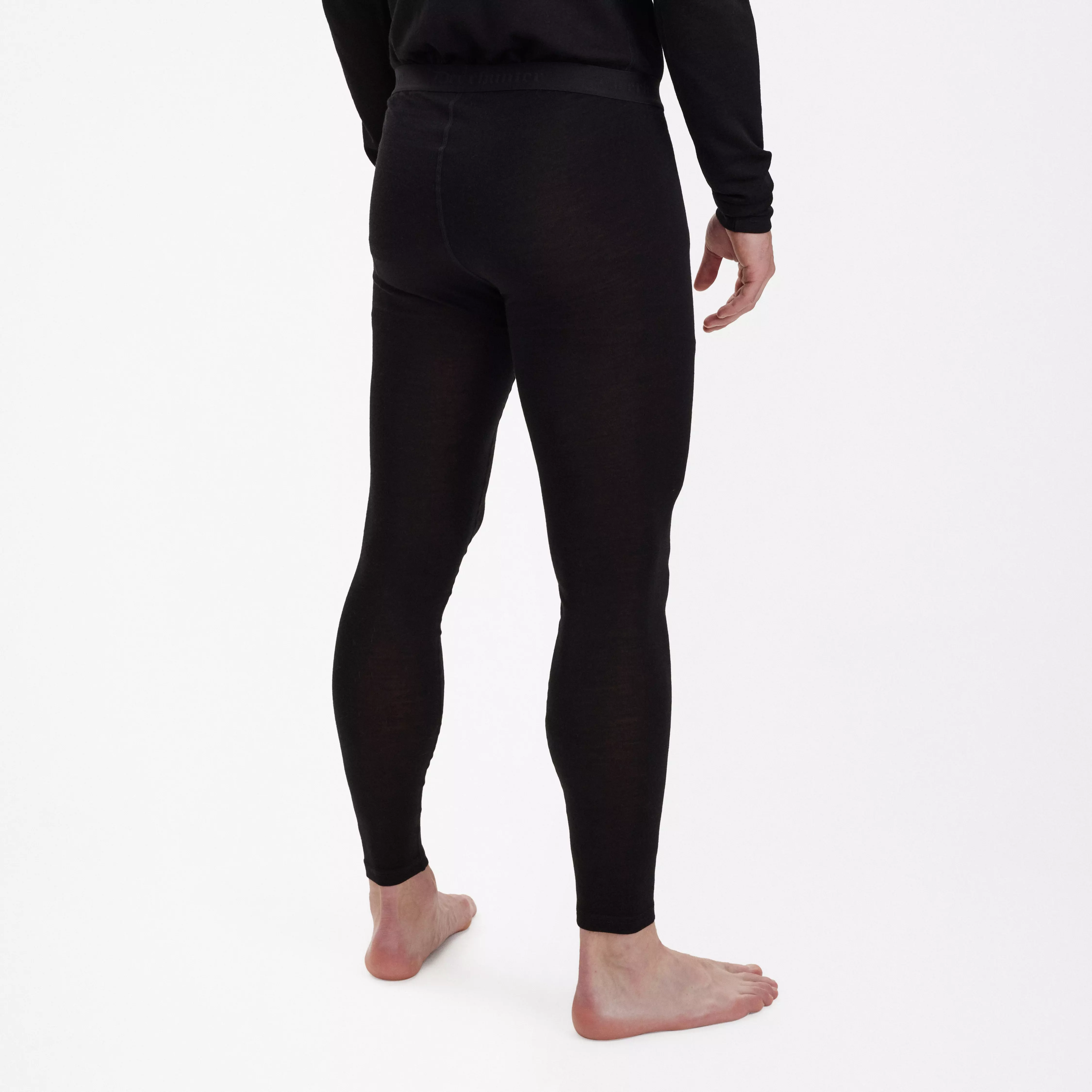 Quinn lange Merino-Unterhose - Black Oak