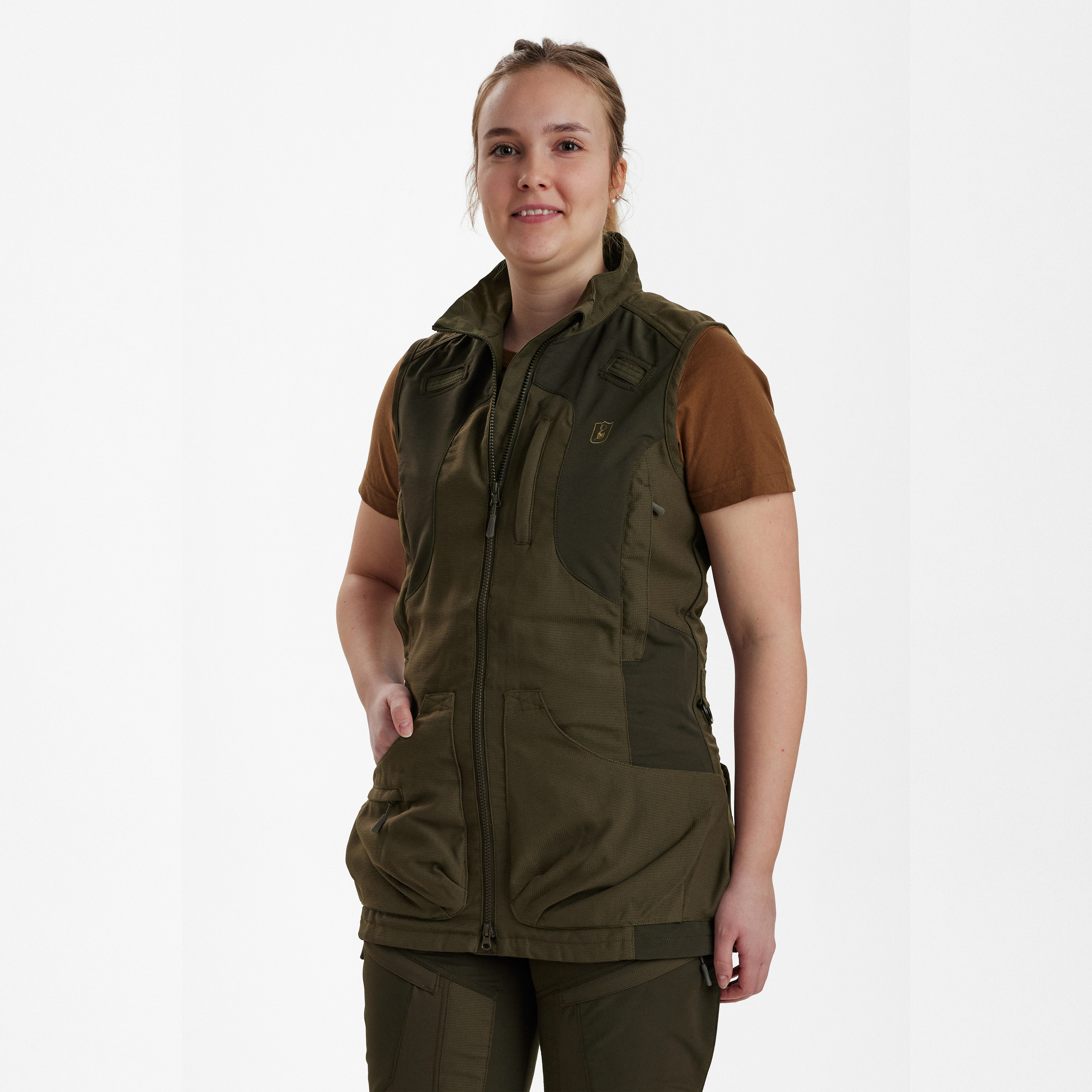 Lady Ann Extreme Weste - Palm Green