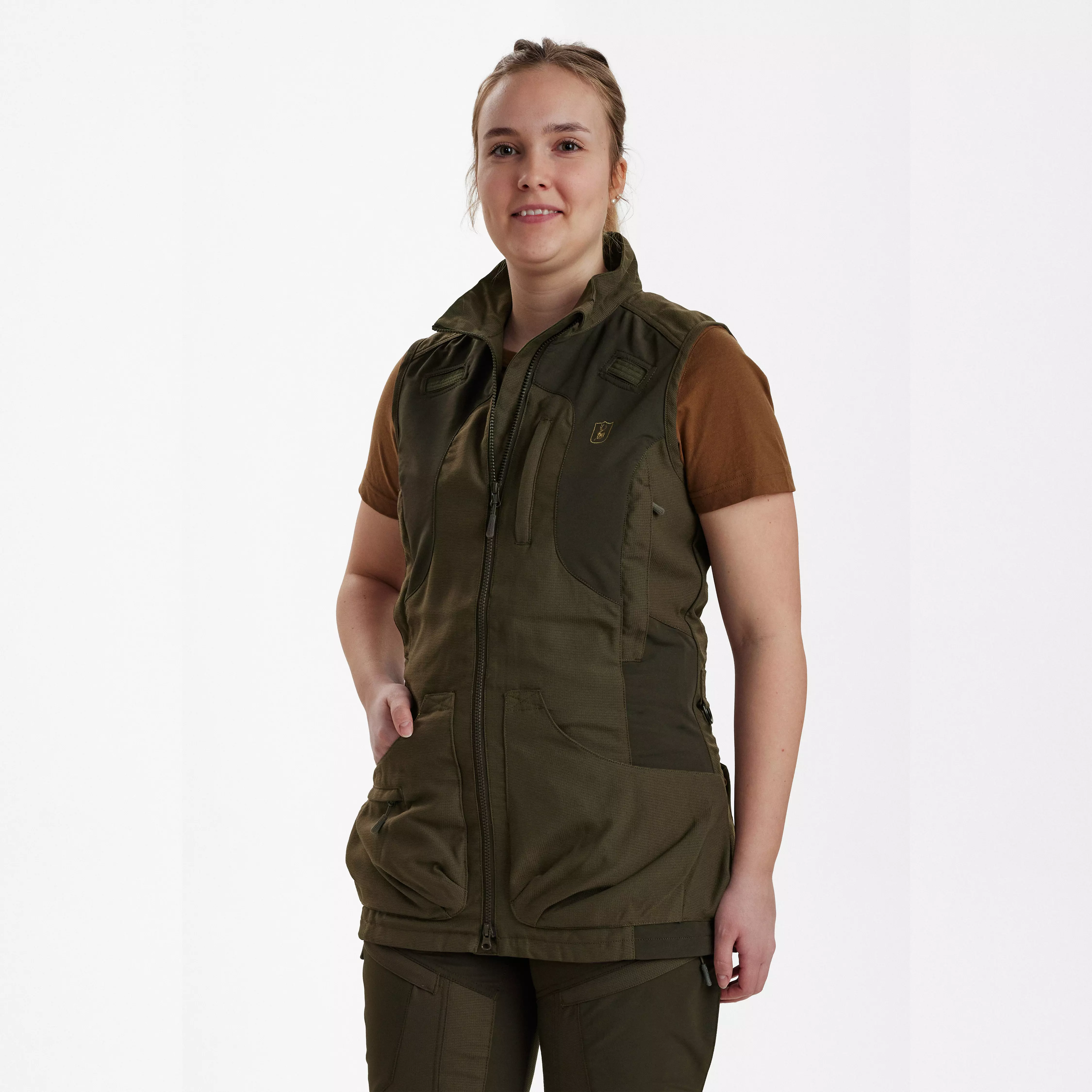 Lady Ann Extreme Weste - Palm Green