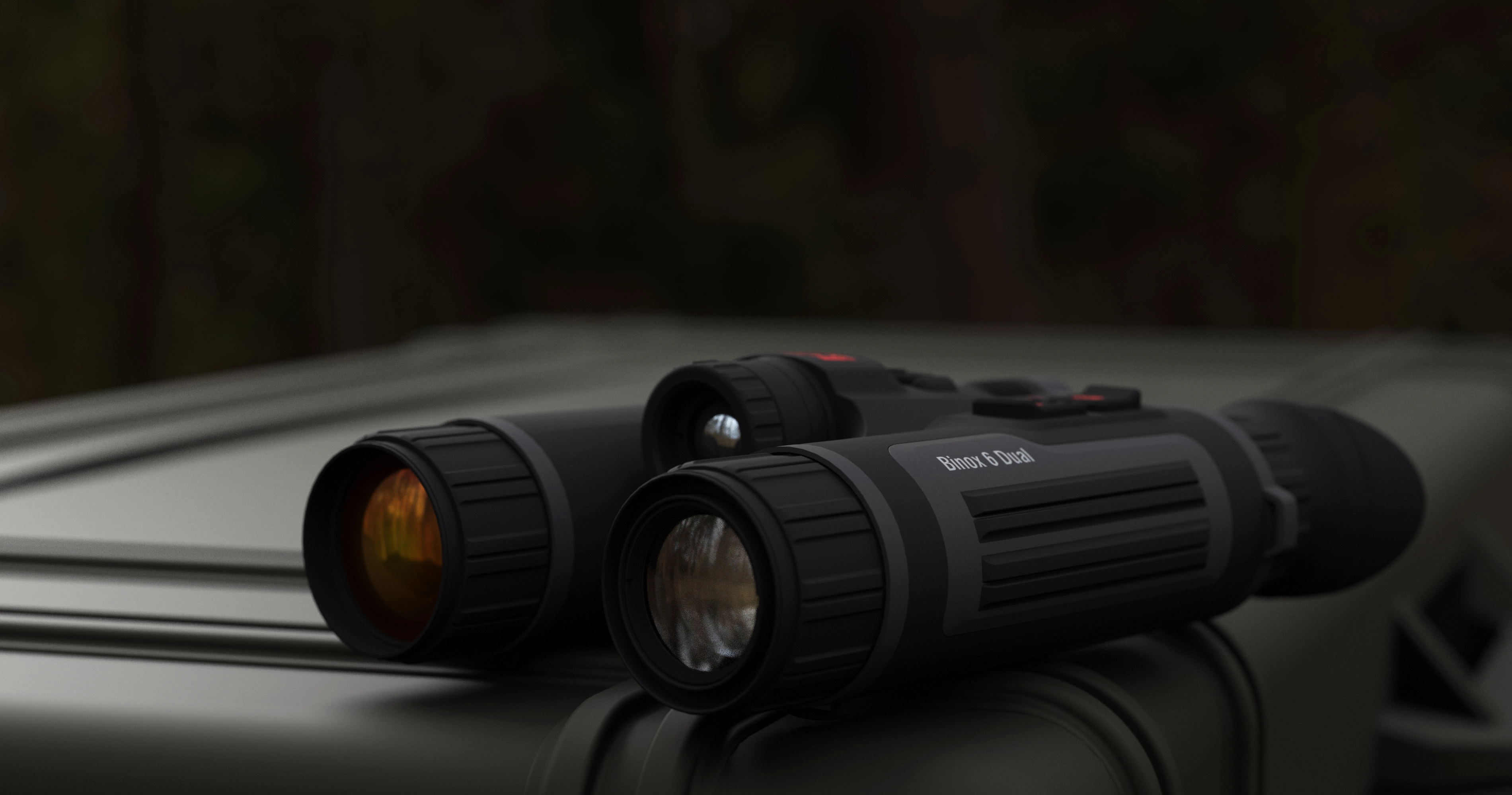 ATN Binox-6 Dual - Thermal: 256x192 Day/Night 4K UHD - LRF