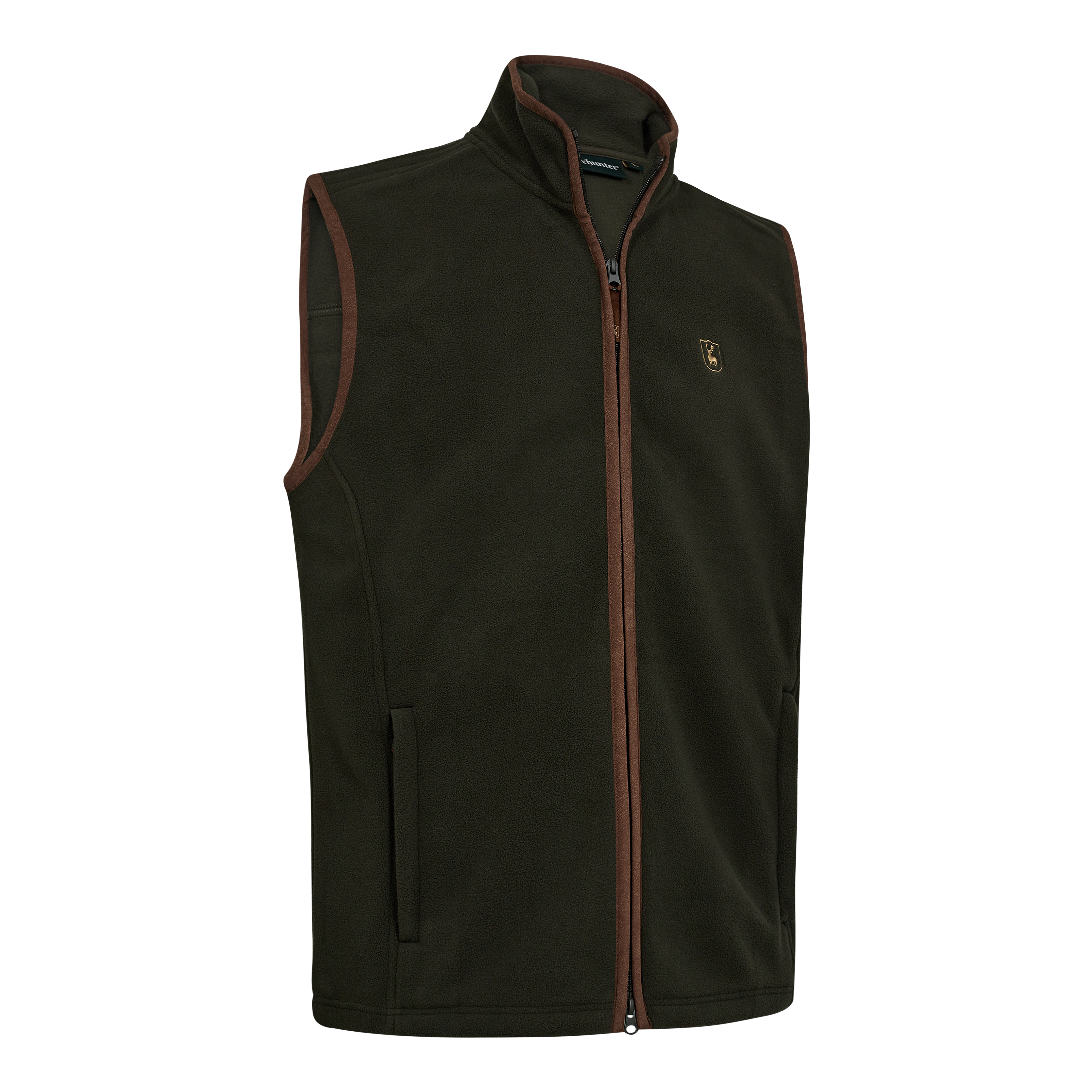 Cumbria Fleece Weste - Forest Ember