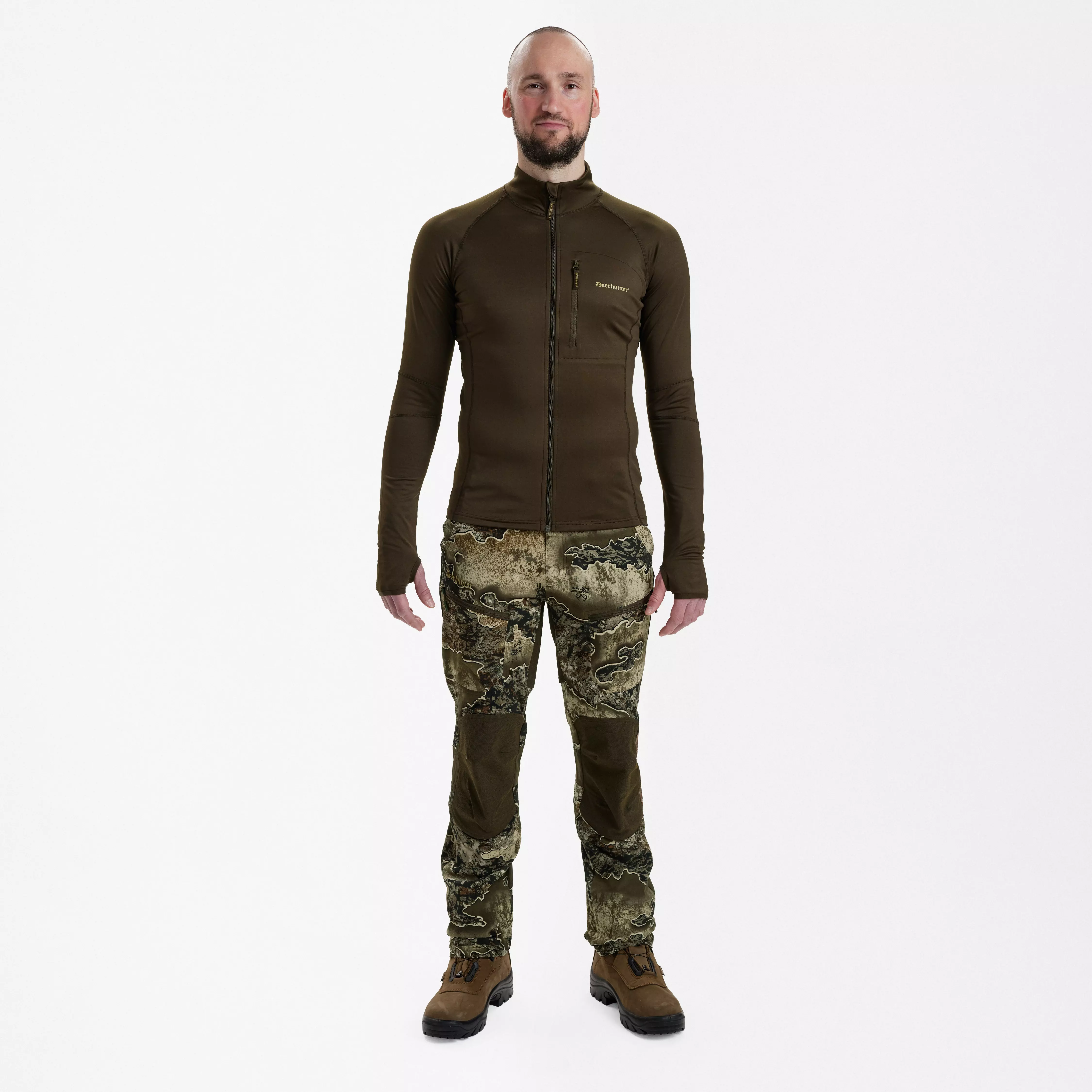 Excape Insulated Cardigan - Art Green