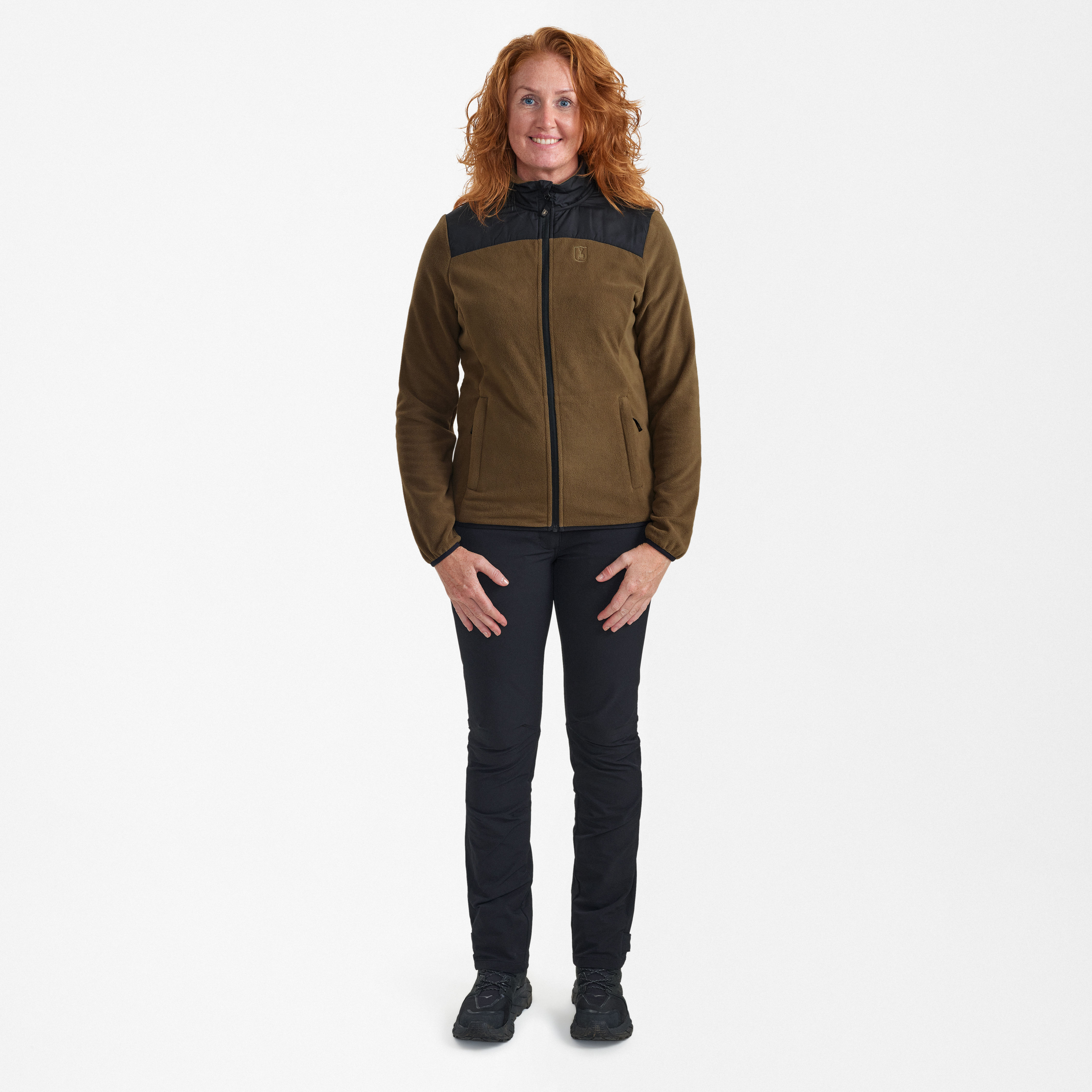 Lady Northward Fleecejacke - Hickory
