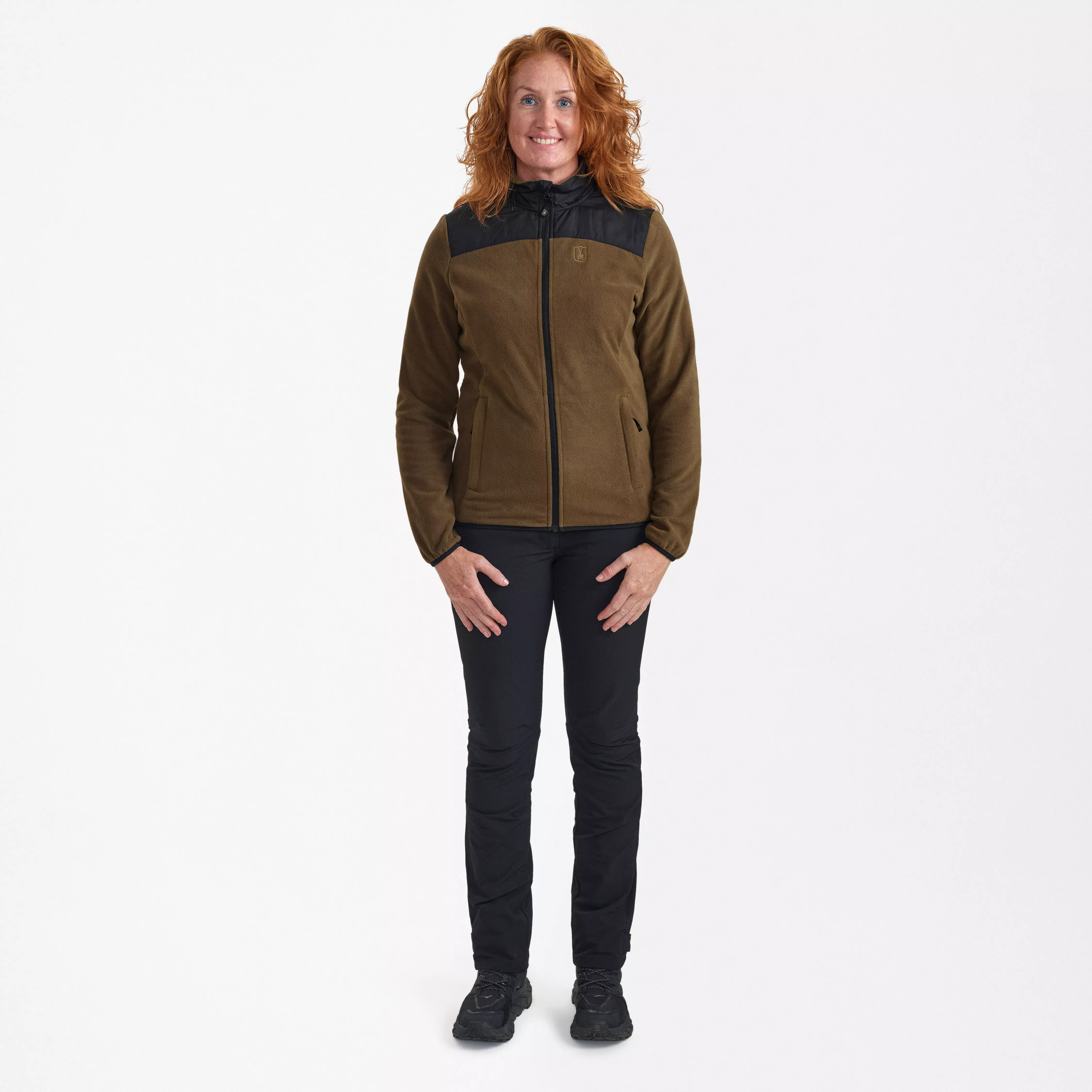 Lady Northward Fleecejacke - Hickory