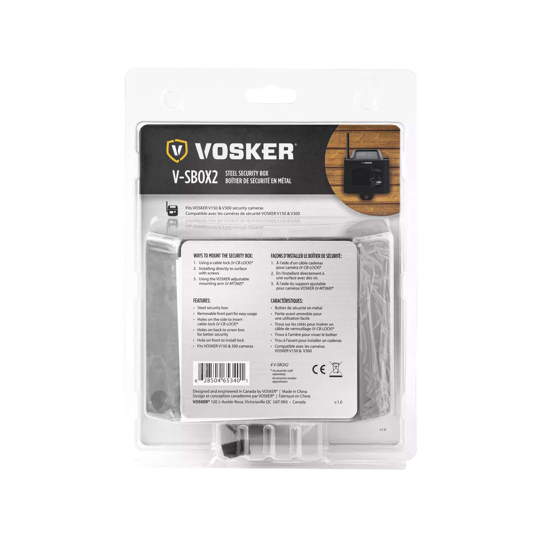 Vosker V-SBOX2 Metallgehäuse
